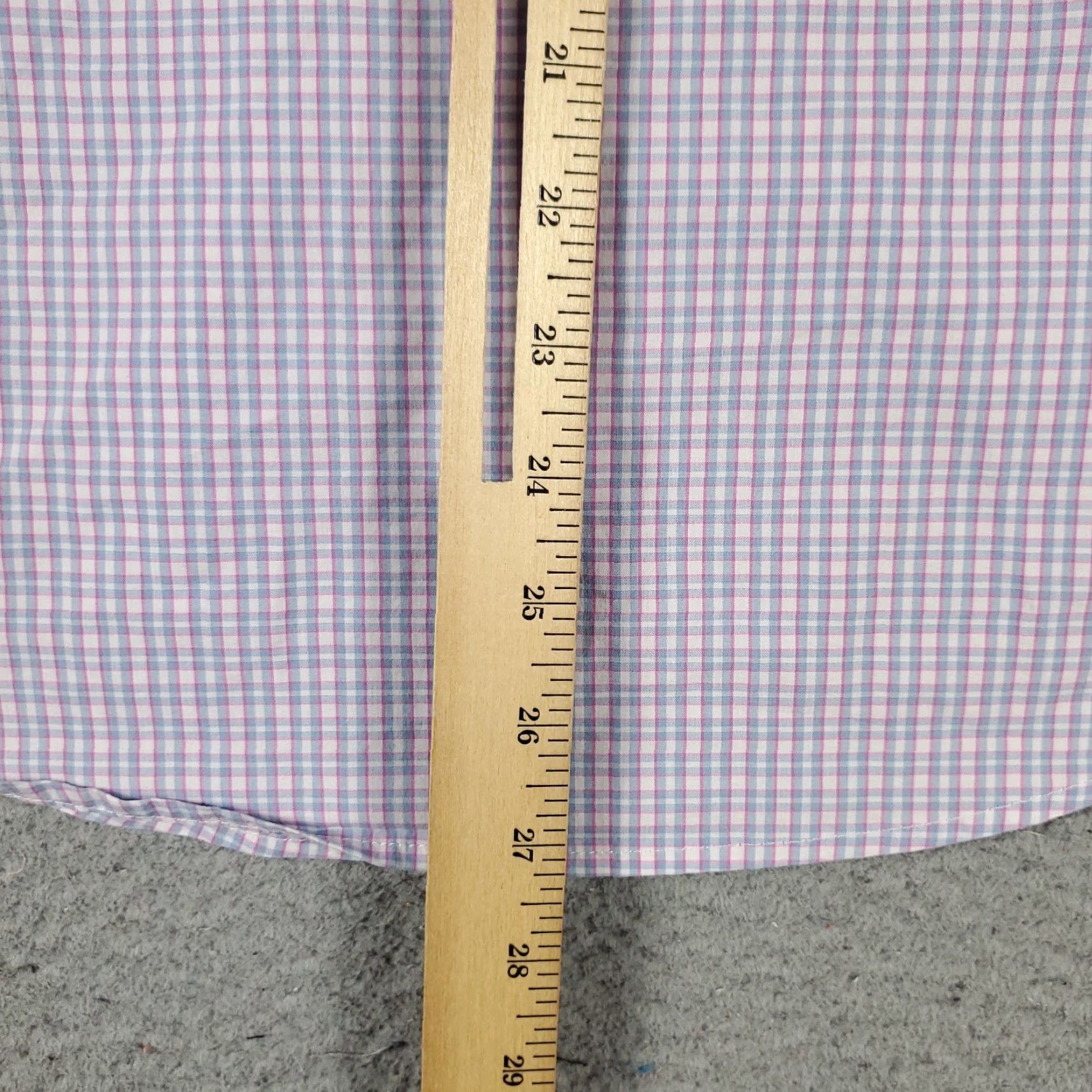 UNTUCKit UNTUCKit Shirt Mens Medium Blue Purple Plaid Button Up Long Sleeve Regular Fit Pockets Casual Workwear Size US M / EU 48-50 / 2 - 5 Thumbnail