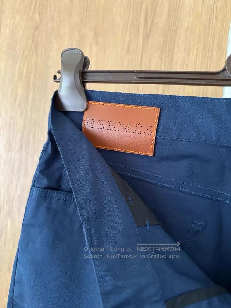 Hermes Hermes Stretch Cotton Twill Denim Pants Size US 40 / EU 56 - 3 Thumbnail