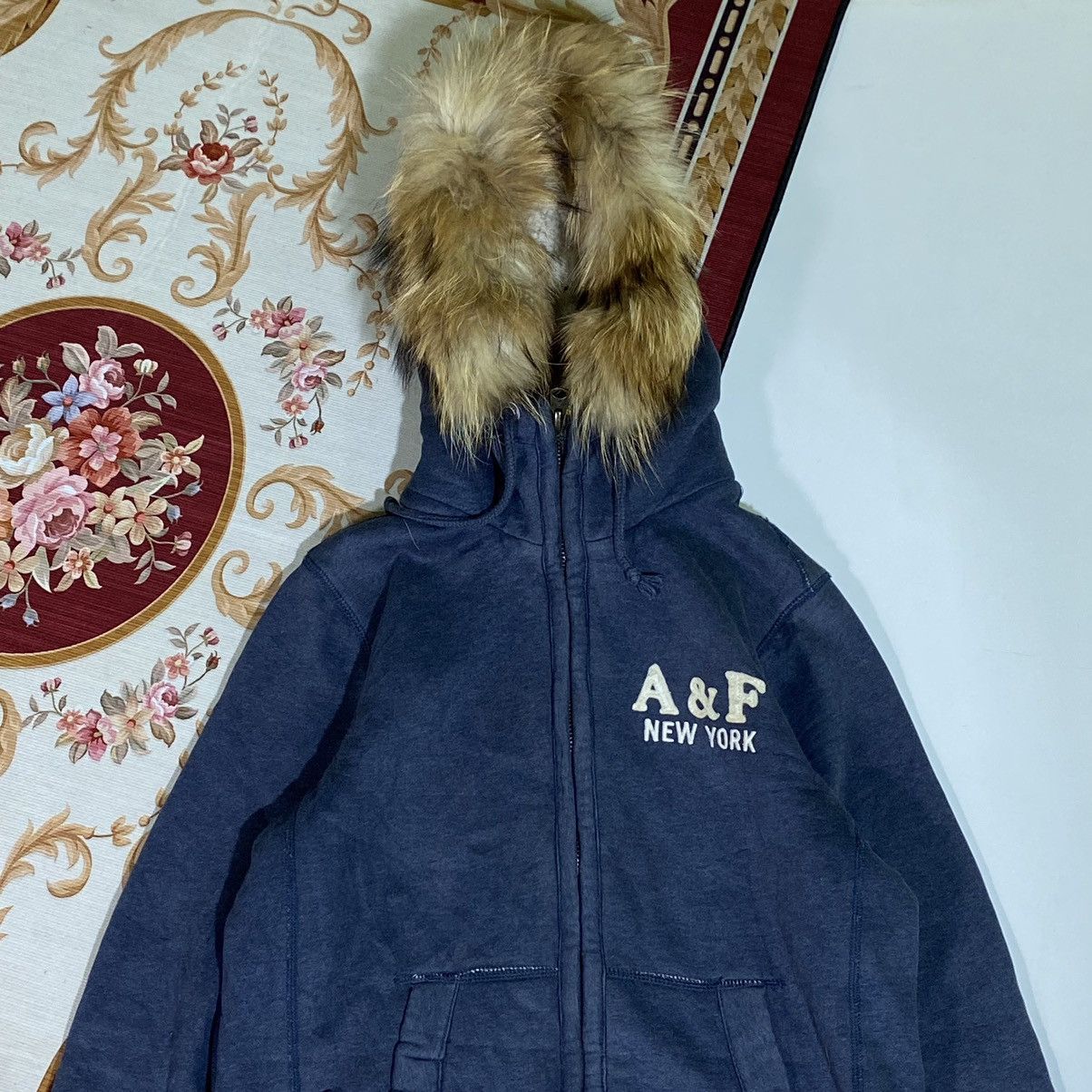 14th Addiction × If Six Was Nine × Le Grande Bleu (L.G.B.) RARE❤️‍🔥 Fur Hoodie faded Sherpa Abercrombie Ifsixwasnine Style Size US S / EU 44-46 / 1 - 3 Thumbnail