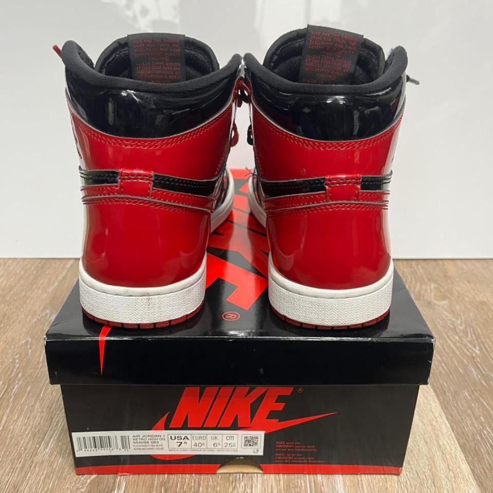 Jordan Brand patent bred 1s Size US 7.5 / EU 40-41 - 5 Thumbnail