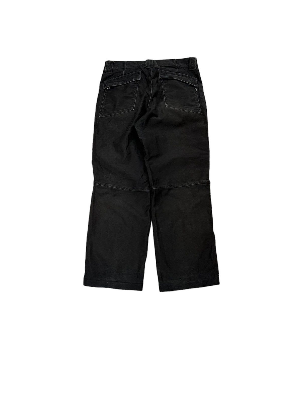 If Six Was Nine × Japanese Brand × Seditionaries Custom Culture Bondage Cargo Tactical Multi Flared Pants Size US 32 / EU 48 - 2 Thumbnail