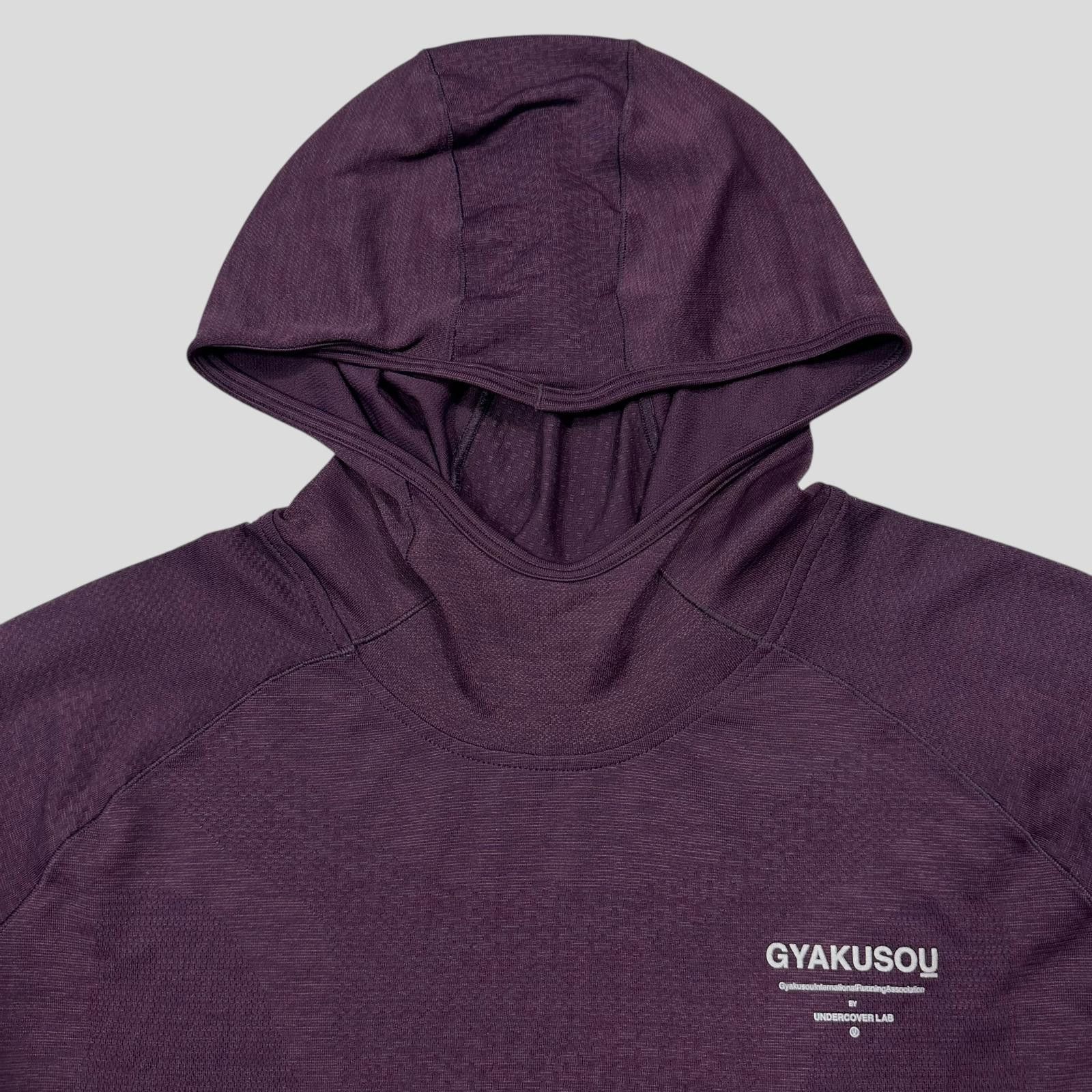 Nike Nike Gyakusou SS17 Aeroreact Running Sweat Map Hoodie - S/M Size US M / EU 48-50 / 2 - 4 Thumbnail