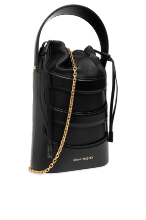 Alexander McQueen o1s22i1n1024 Size: OS / Mini Bucket Bag in Black Size ONE SIZE - 4 Thumbnail
