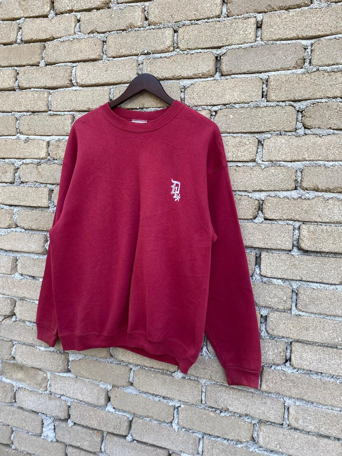 Hanes Vintage Hanes Heavyweight Crewneck Plain Sweatshirt Size US L / EU 52-54 / 3 - 4 Thumbnail