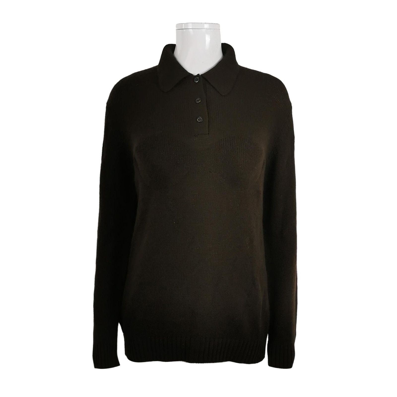 Prada Prada Cashmere Button Polo Sweater XS Size US XS / EU 42 / 0 - 1 Thumbnail