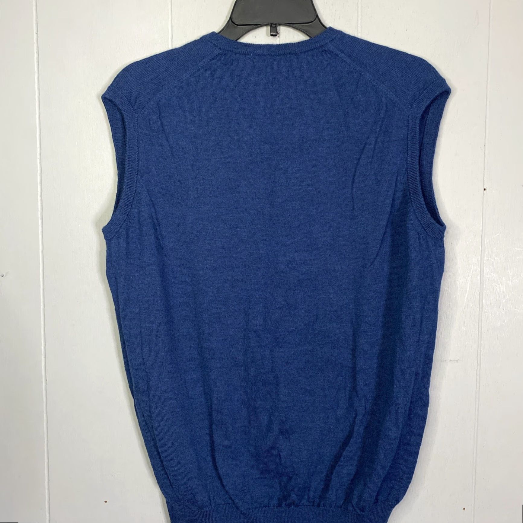 Vintage VINTAGE Alan Paine V-Neck Jumper Sweater Vest XL EU 54 UK 44 Elastic Waist Merino Wool Blue Men Pullover Knit Card? Size US XL / EU 56 / 4 - 6 Thumbnail