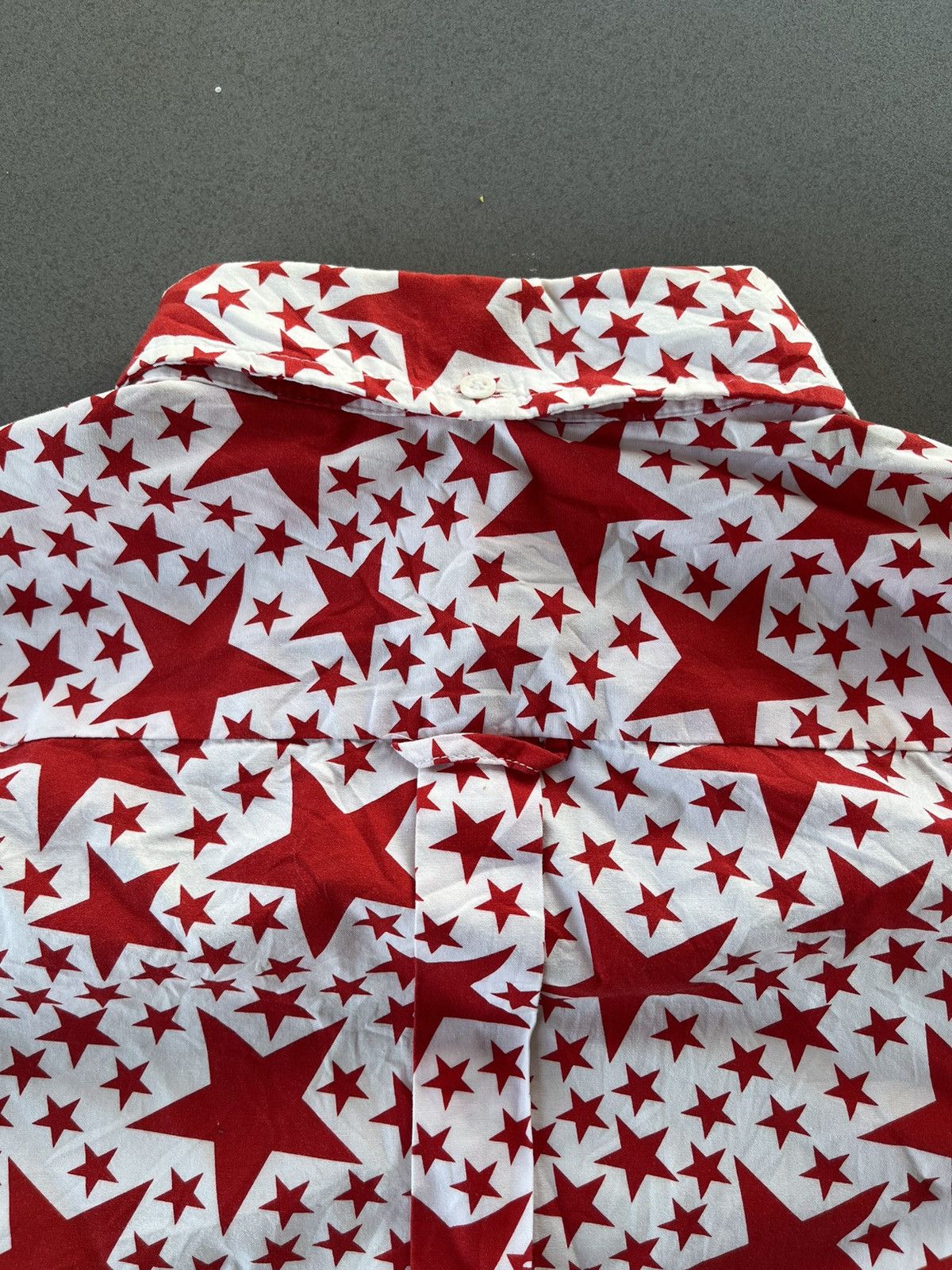 Bape Vintage BAPE A Bathing Ape Star Pattern Button Up Shirt Size US XL / EU 56 / 4 - 9 Thumbnail