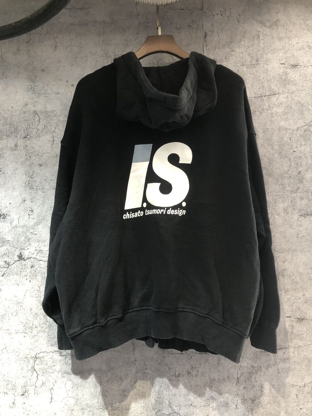 Issey Miyake × Vintage Rare Vintage 80s Issey Miyake black hoodie Size US M / EU 48-50 / 2 - 1 Thumbnail