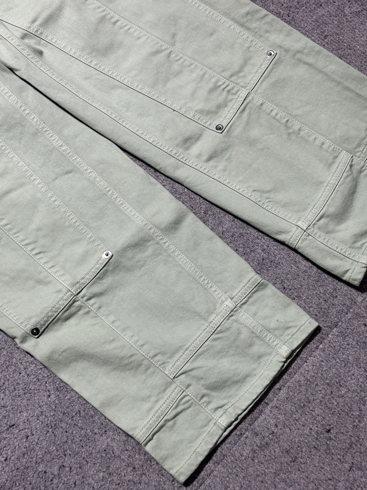 Jacquemus Jacquemus Double Knee Pants Green Size US 30 / EU 46 - 4 Thumbnail