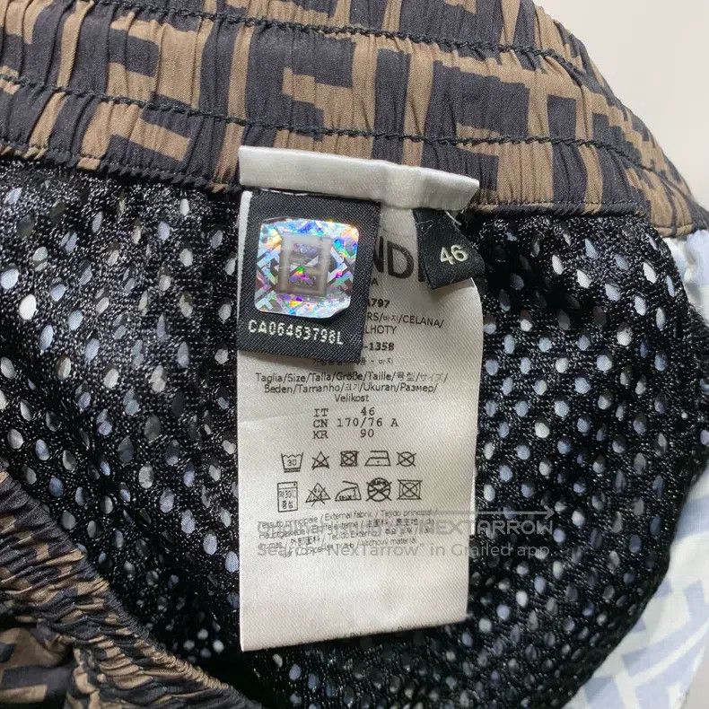 Fendi Fendi Double F Monogram Printed Long Pants Size US 30 / EU 46 - 9 Thumbnail