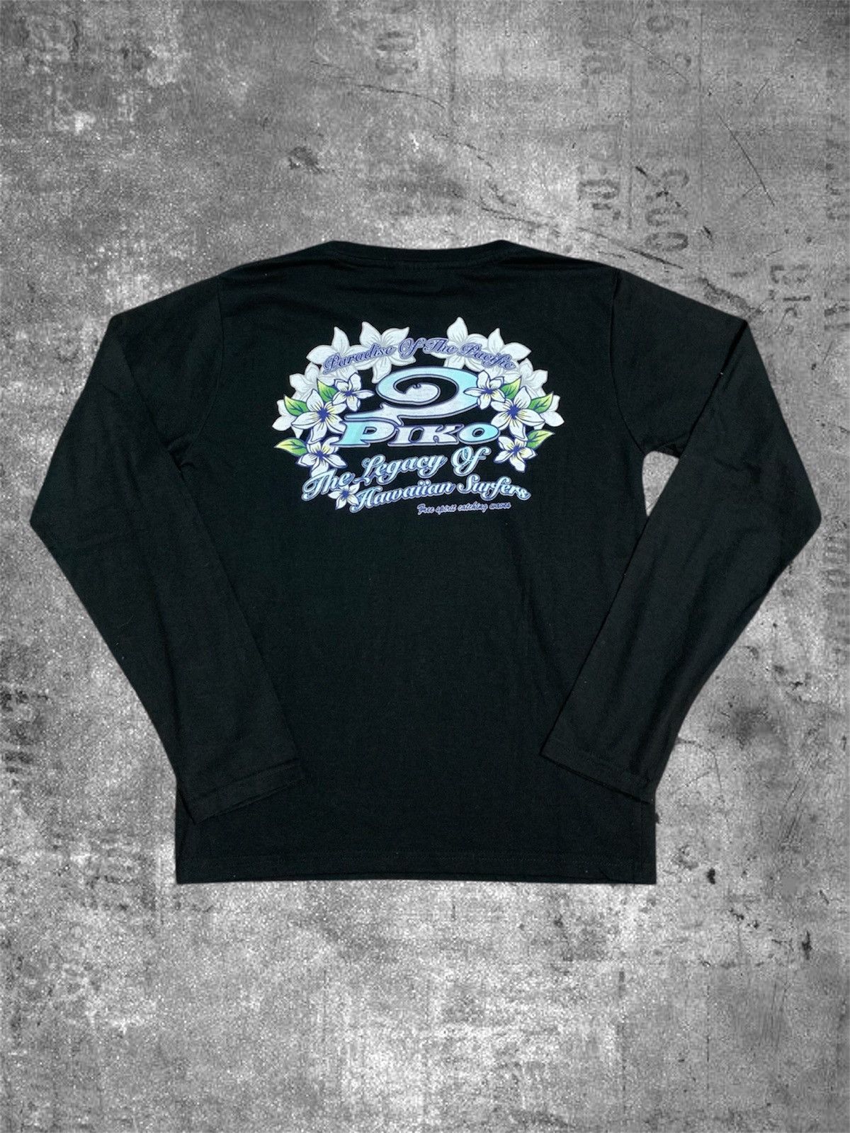 Vintage Y2K Piko Surf Affliction Design LS T Shirt Surf Style Size US M / EU 48-50 / 2 - 1 Thumbnail