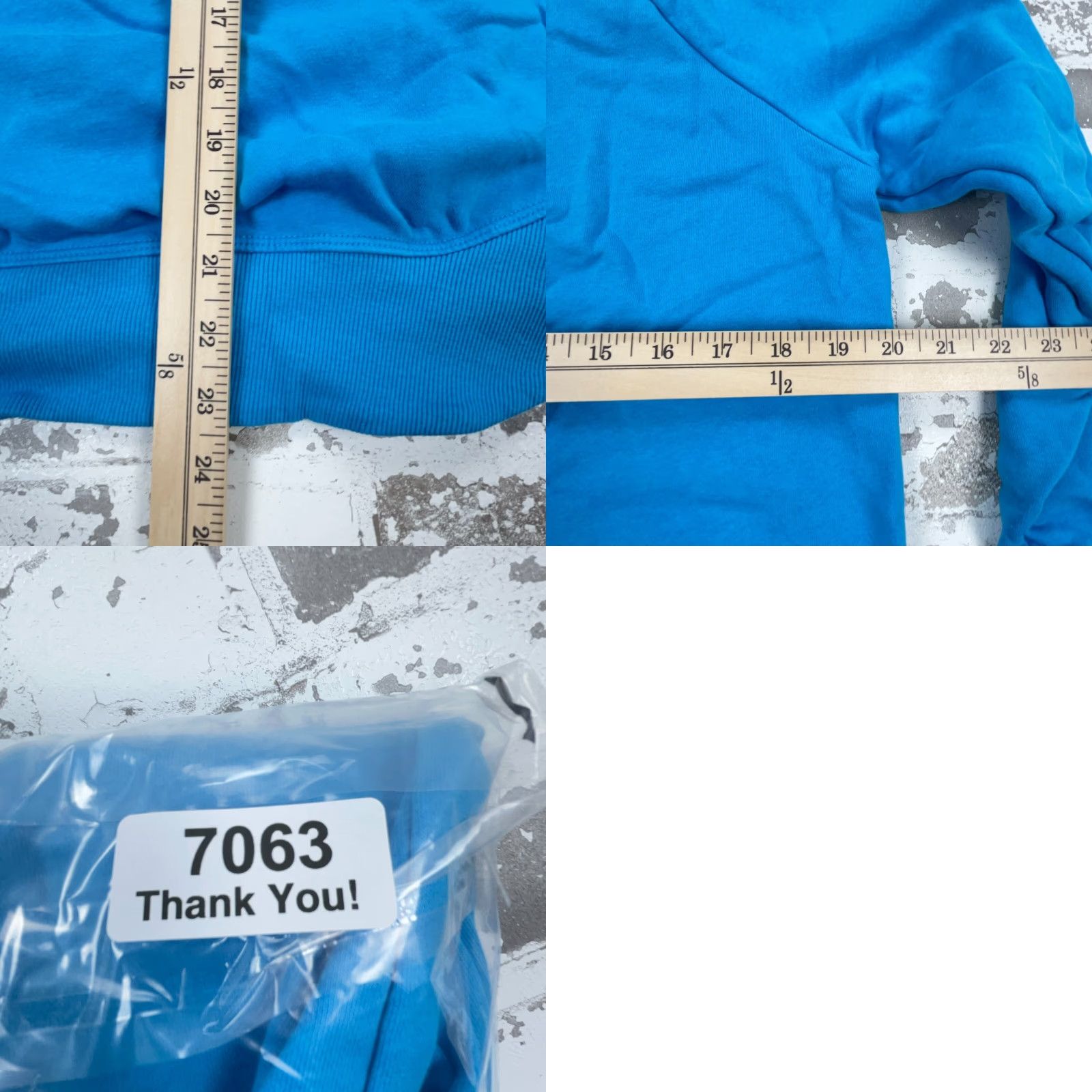 Under Armour Under Armour Hoodie Women Small Light Blue White Sweatshirt Loose Fit Size S / US 4 / IT 40 - 8 Thumbnail
