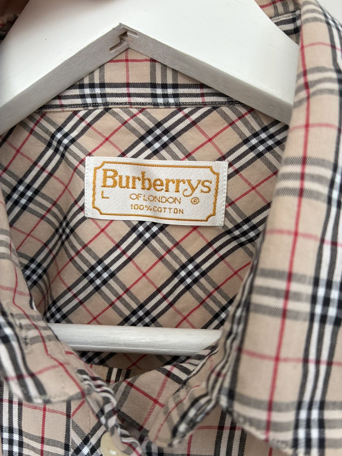 Burberry Vintage Burberry shirt Size US S / EU 44-46 / 1 - 3 Thumbnail