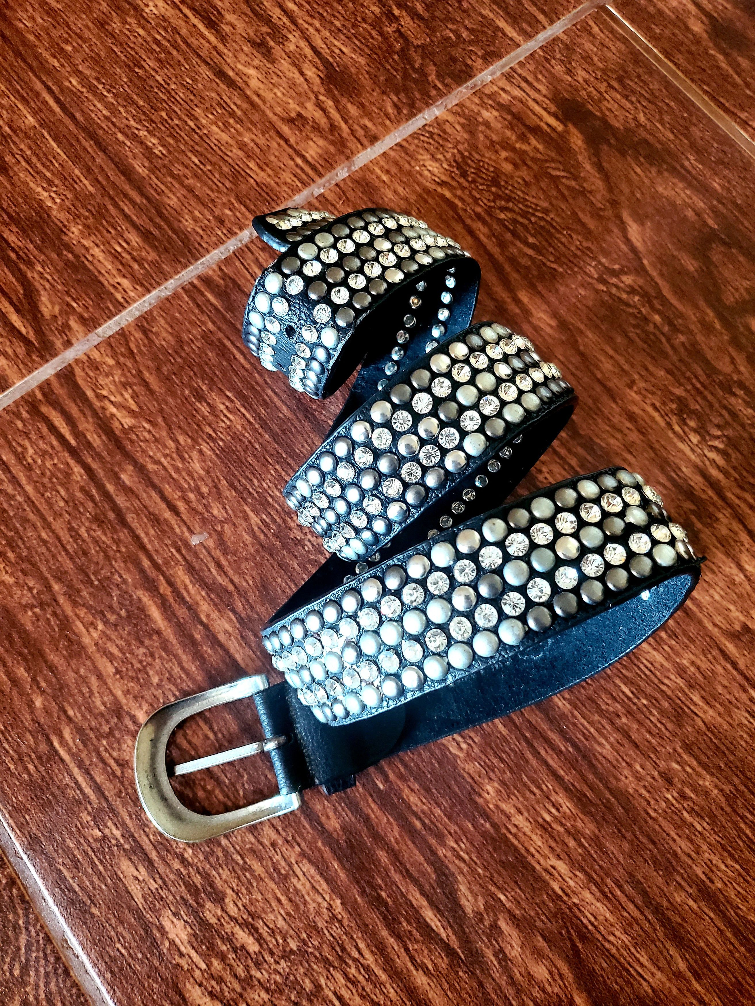 Hysteric Glamour × Vintage Vintage Leather Belt Y2K Bb Simon Style Size ONE SIZE - 1 Thumbnail