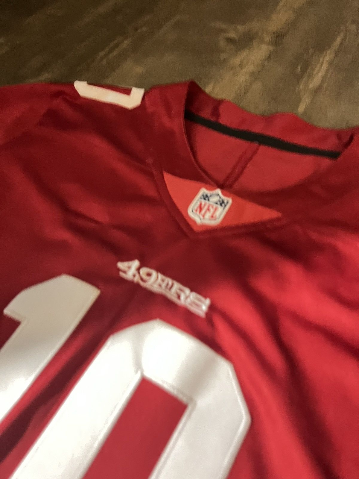 Nike Nike Men's #10 Jimmy Garoppolo San Francisco 49ers Jersey Size US M / EU 48-50 / 2 - 2 Thumbnail