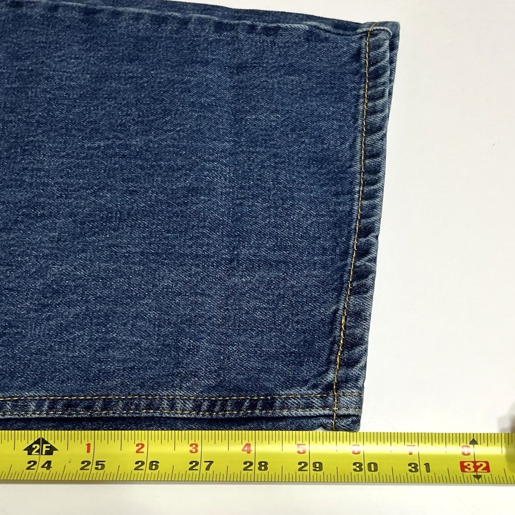 Levi's VINTAGE Levis 550 Jeans Mens 54x30 Blue Relaxed Fit Tapered Big & Tall Denim NWT Size US 38 / EU 54 - 7 Thumbnail