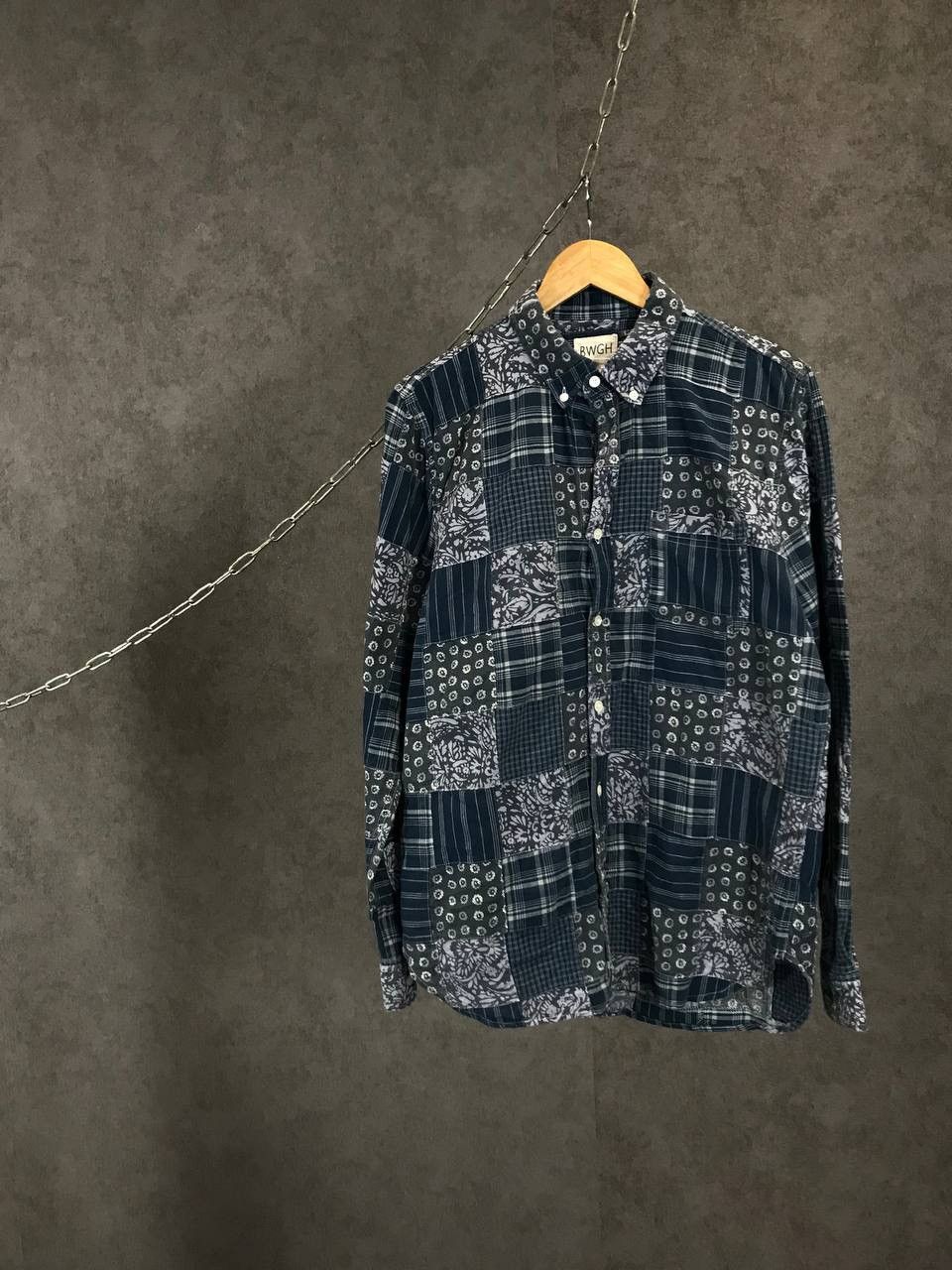 Brooklyn We Go Hard BWGH Brooklyn We Go Hard patch work designer shirt Size US L / EU 52-54 / 3 - 1 Thumbnail