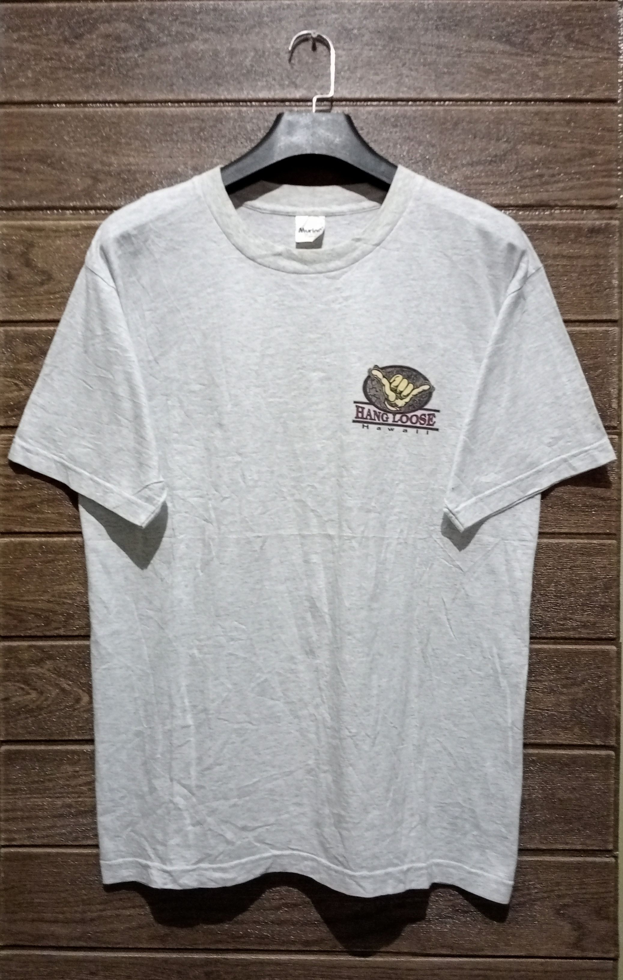 Vintage Vintage '90s Hang Loose Hawaii Murina Tee Made in USA Size US L / EU 52-54 / 3 - 8 Thumbnail