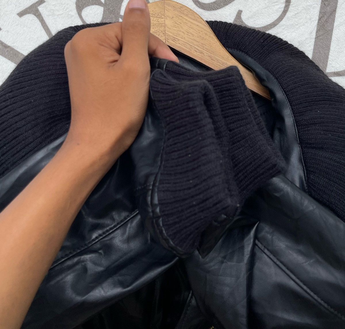 mercibeaucoup Mercibeaucoup by Issey Miyake Pu Leather Bomber Jacket Size M / US 6-8 / IT 42-44 - 20 Thumbnail