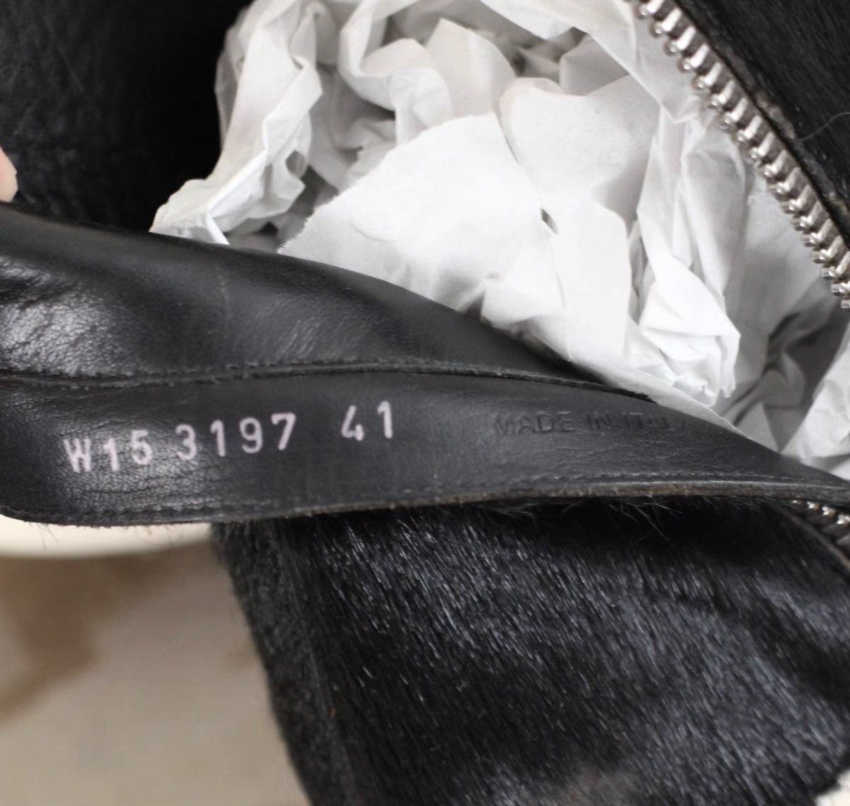 Rick Owens Rick Owens Pony Hair Bubble Converse-Inspired Sneakers Size US 8 / EU 41 - 7 Thumbnail