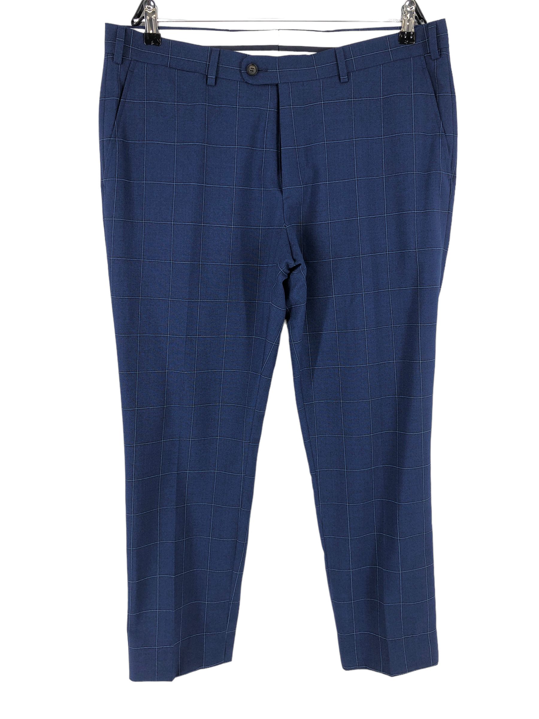 Lazio Single Breasted Wool Formal Suit UK/US:40 - W36 L27