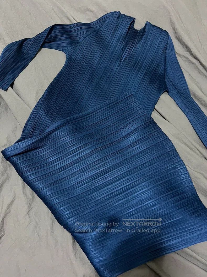 Issey Miyake Issey Miyake Long Sleeve Dress Size M / US 6-8 / IT 42-44 - 2 Thumbnail