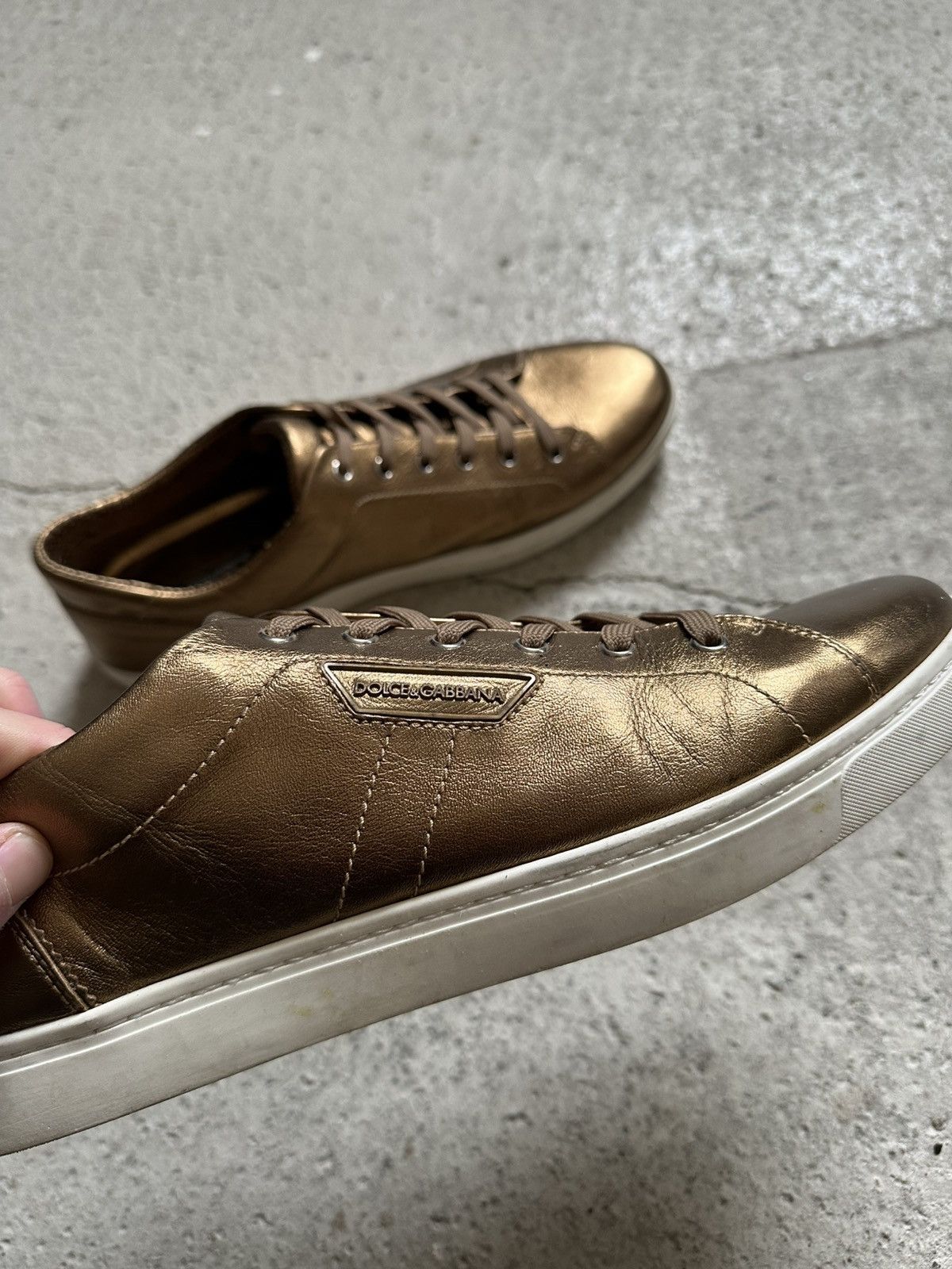 Dolce & Gabbana Dolce Gabbana Sneakers 1362 size - 11(usa) Size US 11 / EU 44 - 12 Thumbnail