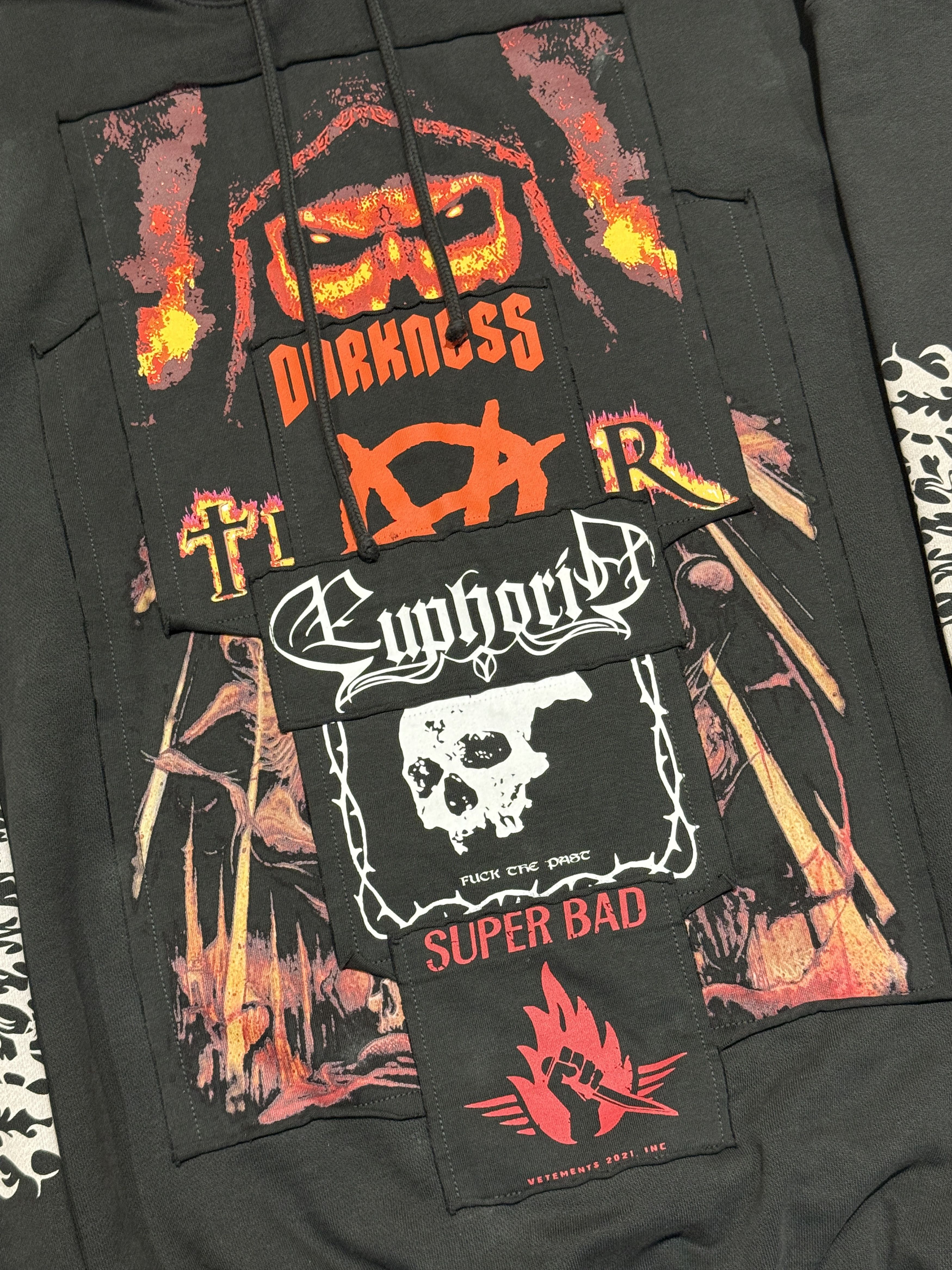 Vetements Vetements 2024 Metal Patch Hoodie Size US M / EU 48-50 / 2 - 2 Thumbnail