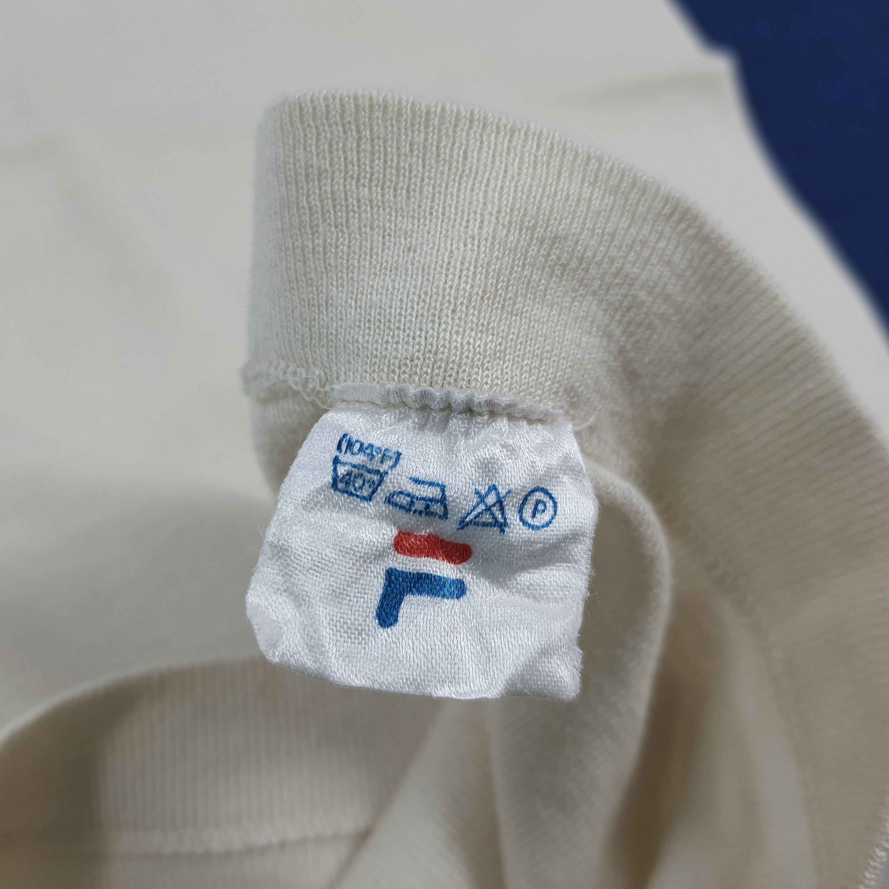 Fila Vintage Fila Sports Retro Beige Polo Shirt C2301N60 Size US XS / EU 42 / 0 - 5 Thumbnail