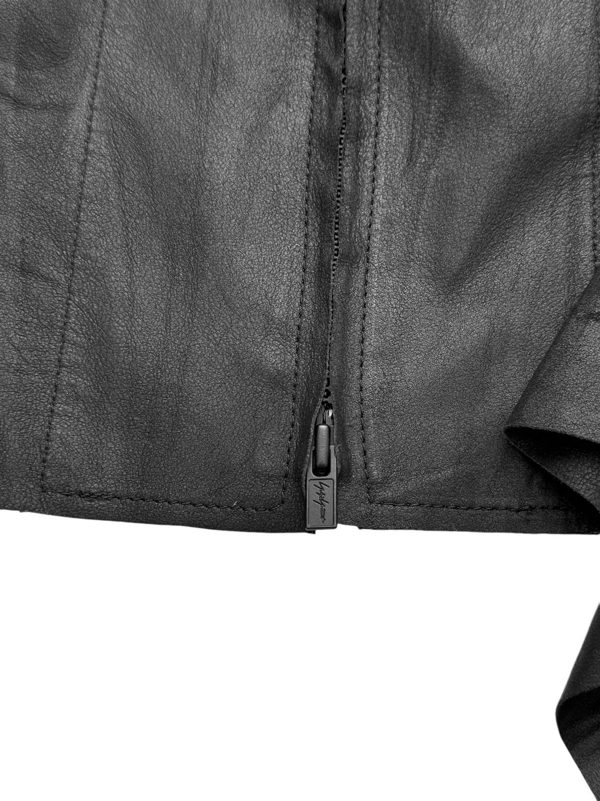 Yohji Yamamoto $1690 Goat Leather Wrap Corset Size M / US 6-8 / IT 42-44 - 9 Thumbnail