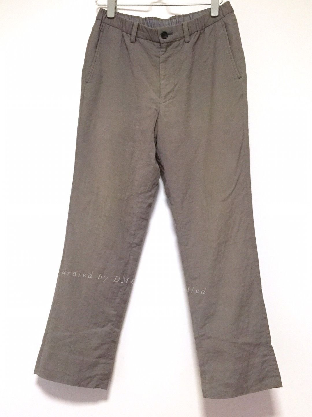 Issey Miyake Issey Miyake Men's Smoke Gray Summer Pants Size US 26 / EU 42 - 1 Thumbnail