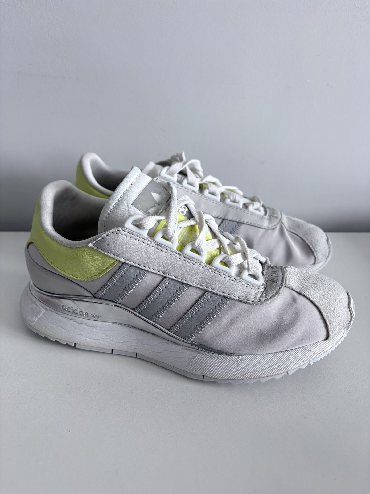 Adidas Adidas SL Andridge grey women's sneakers neon detail size 36 Size US 6 / IT 36 - 3 Thumbnail