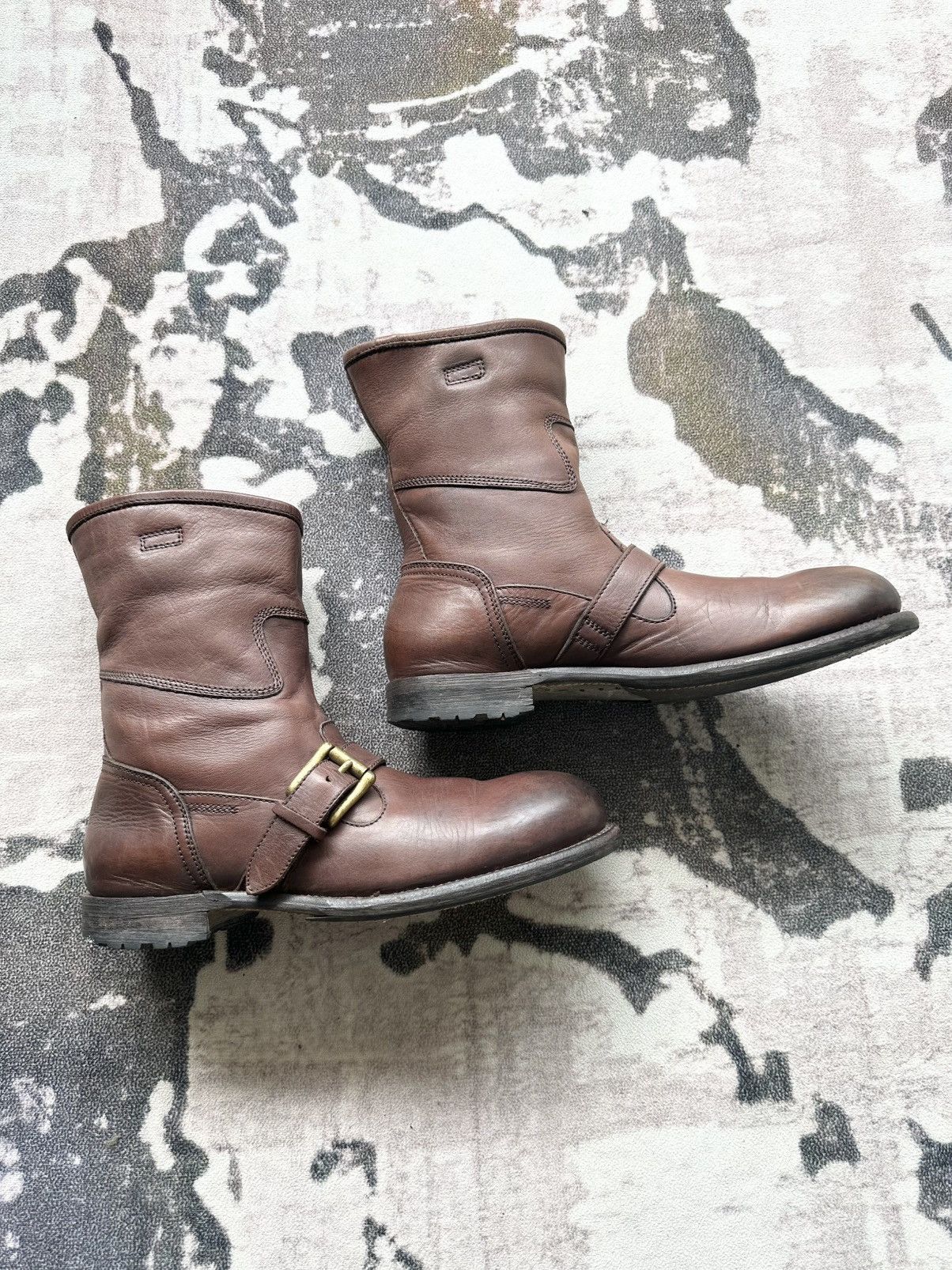 Alfredo Bannister Archive Alfredo Bannister engineer leather boot Size US 8 / EU 41 - 2 Thumbnail