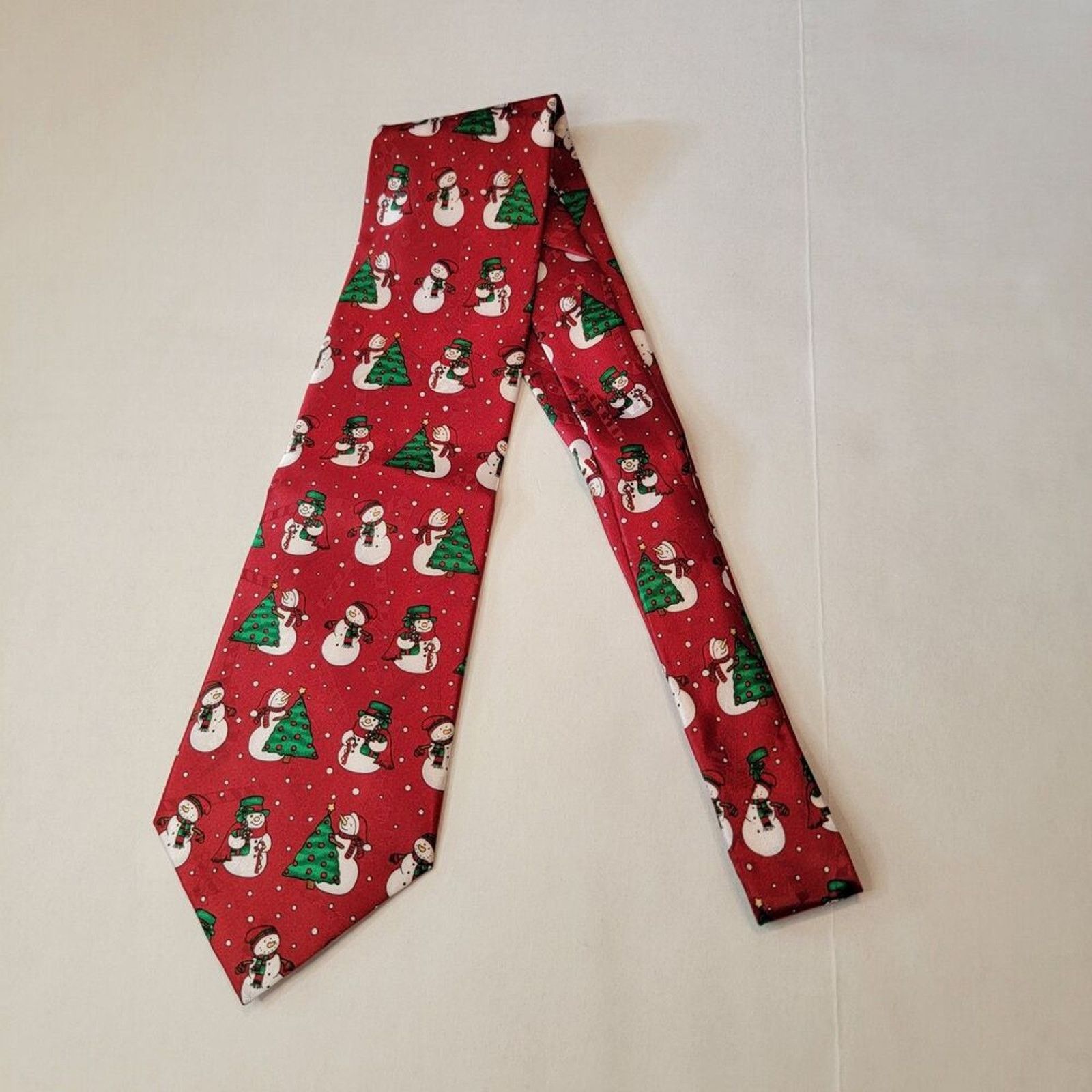 Other SpecialTies By Hallmark MMG Christmas Tie Snowmen NWT Size ONE SIZE - 3 Thumbnail