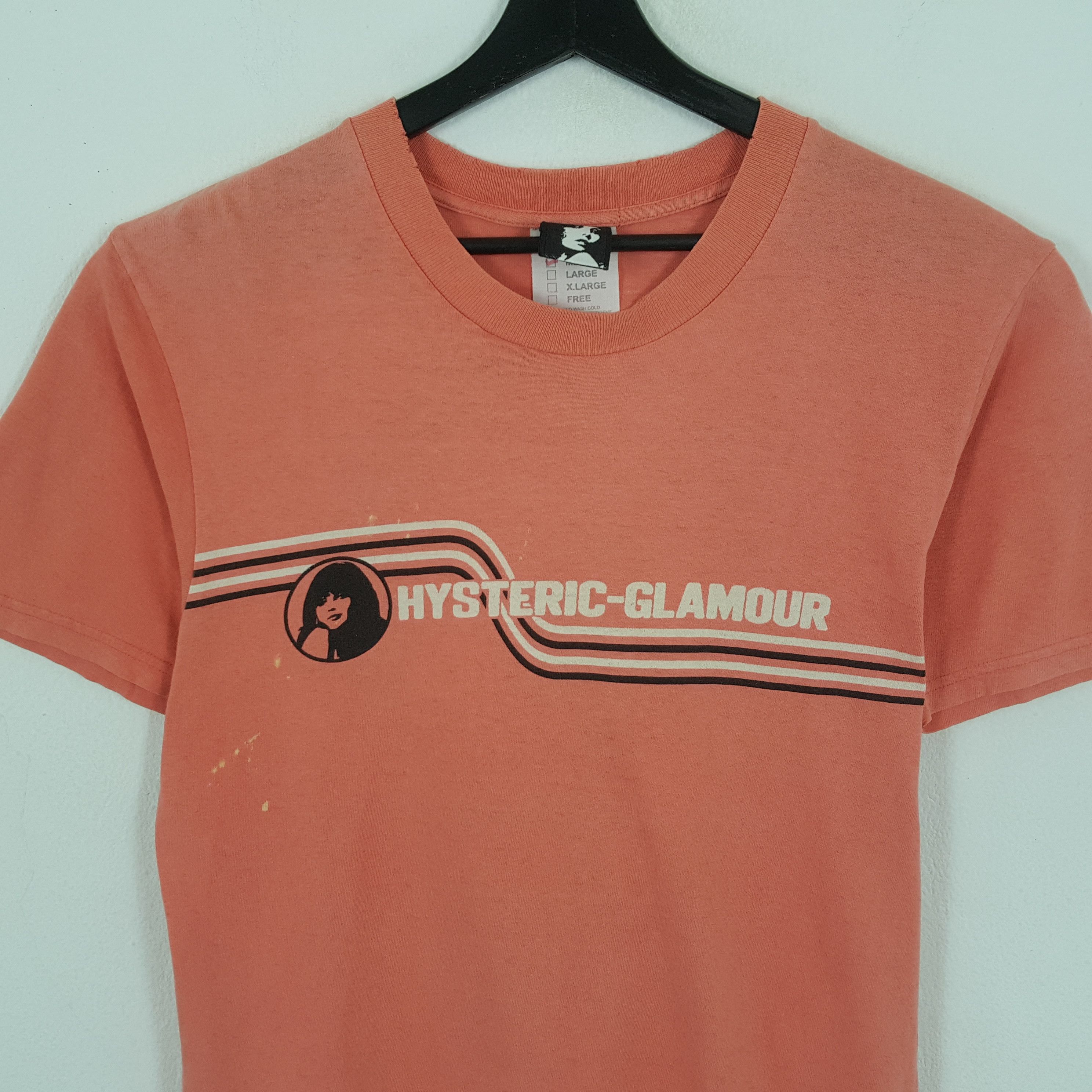 Hysteric Glamour HYSTERIC GLAMOUR Streetwear Style Custom Art Tshirt Size US M / EU 48-50 / 2 - 4 Thumbnail