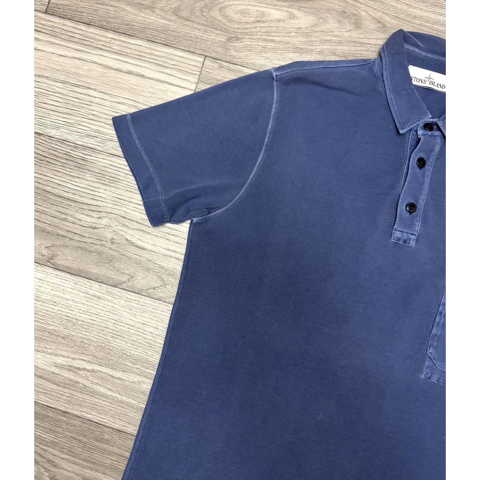 Stone Island Stone Island Polo Shirt Black Size L Camel Cotton Short Sleeve Pocket Mens Shirt - Stone Island Polo Shirt Black Size L Pocket Mens Shirt Size US L / EU 52-54 / 3 - 5 Thumbnail