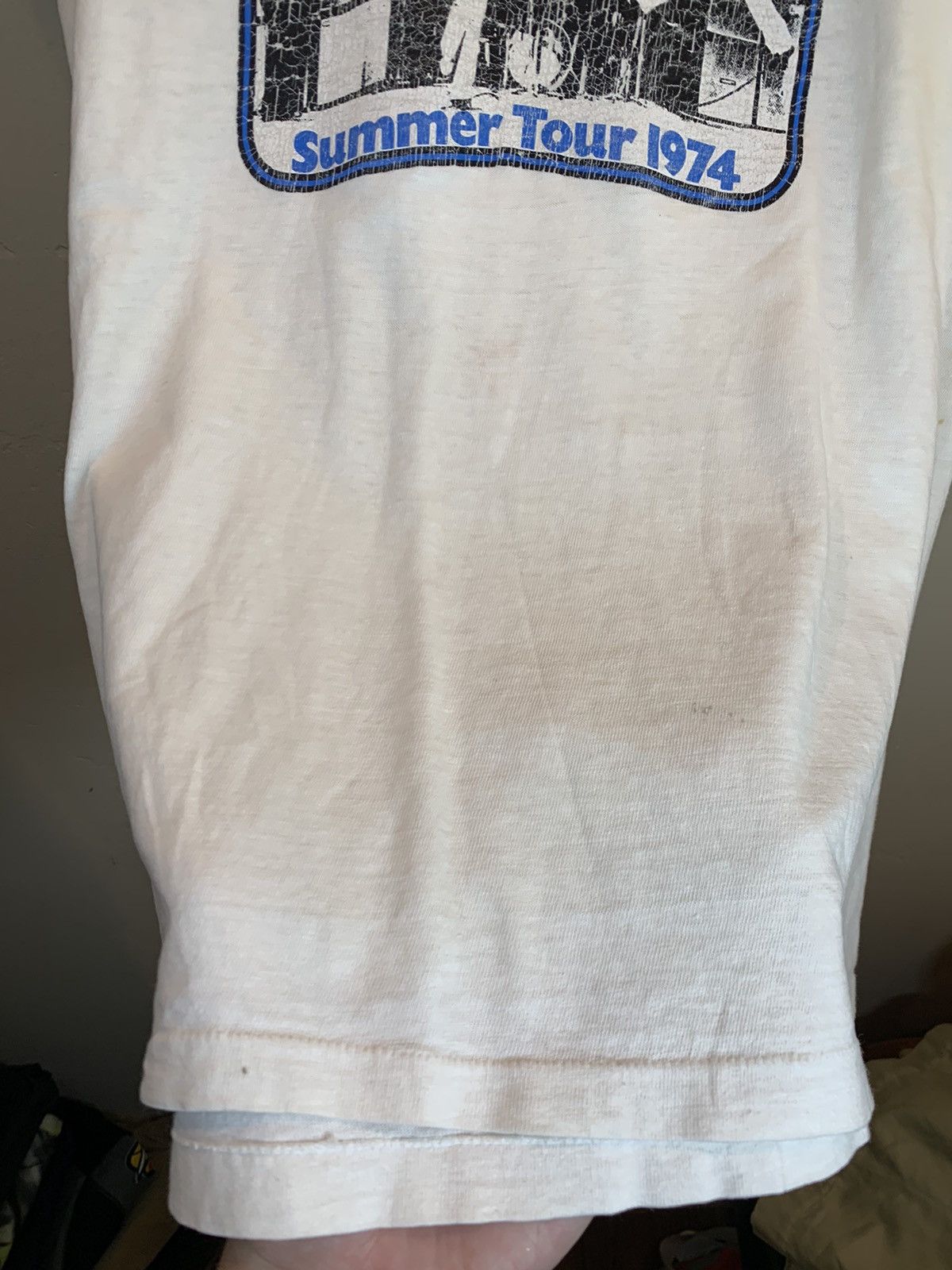 Band Tees *RARE* Vintage 1974 The Who Summer Tour Single Stitch Shirt Size US M / EU 48-50 / 2 - 3 Thumbnail