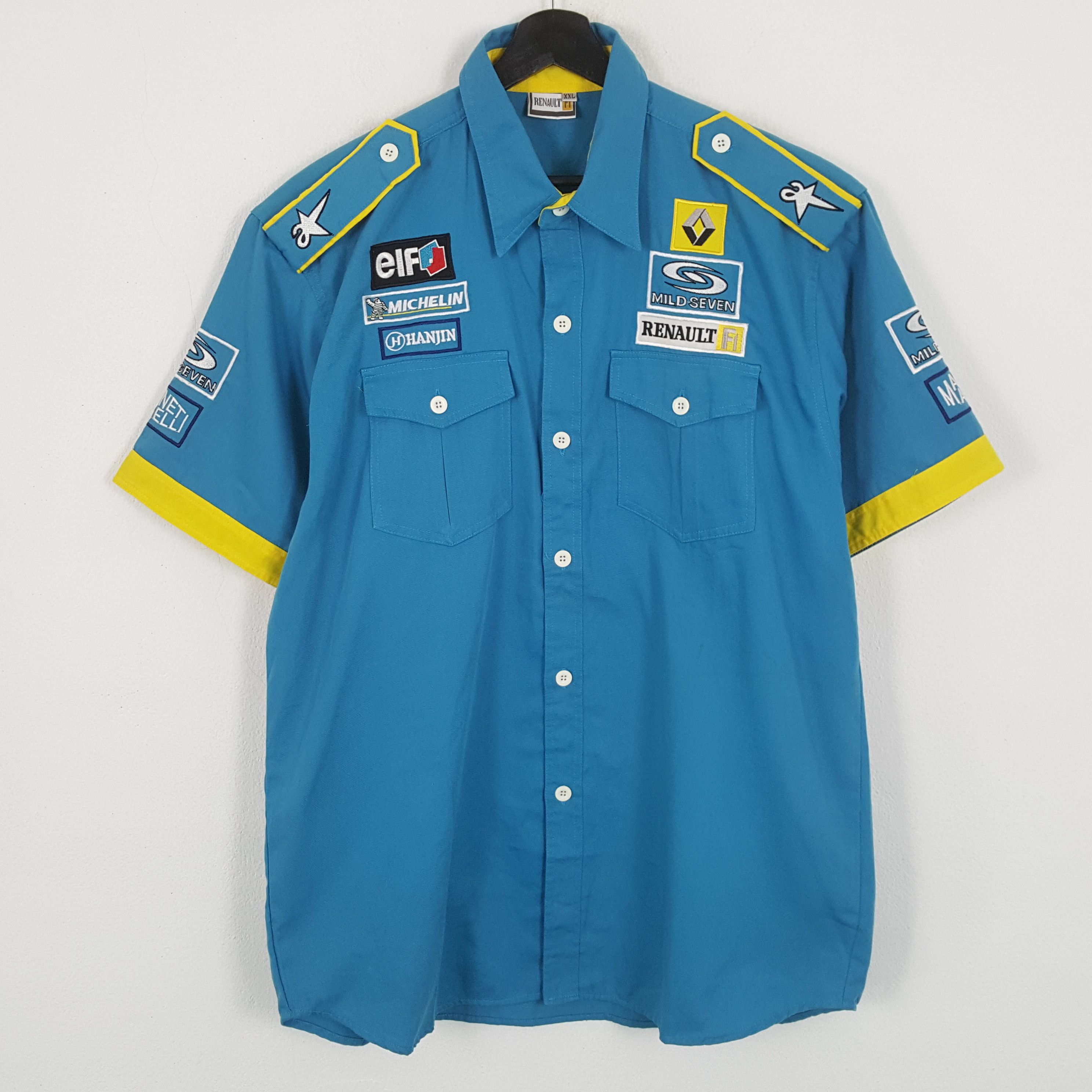 RENAULT F1 MAGNETI MARELLI Racing Workwear Style Shirt