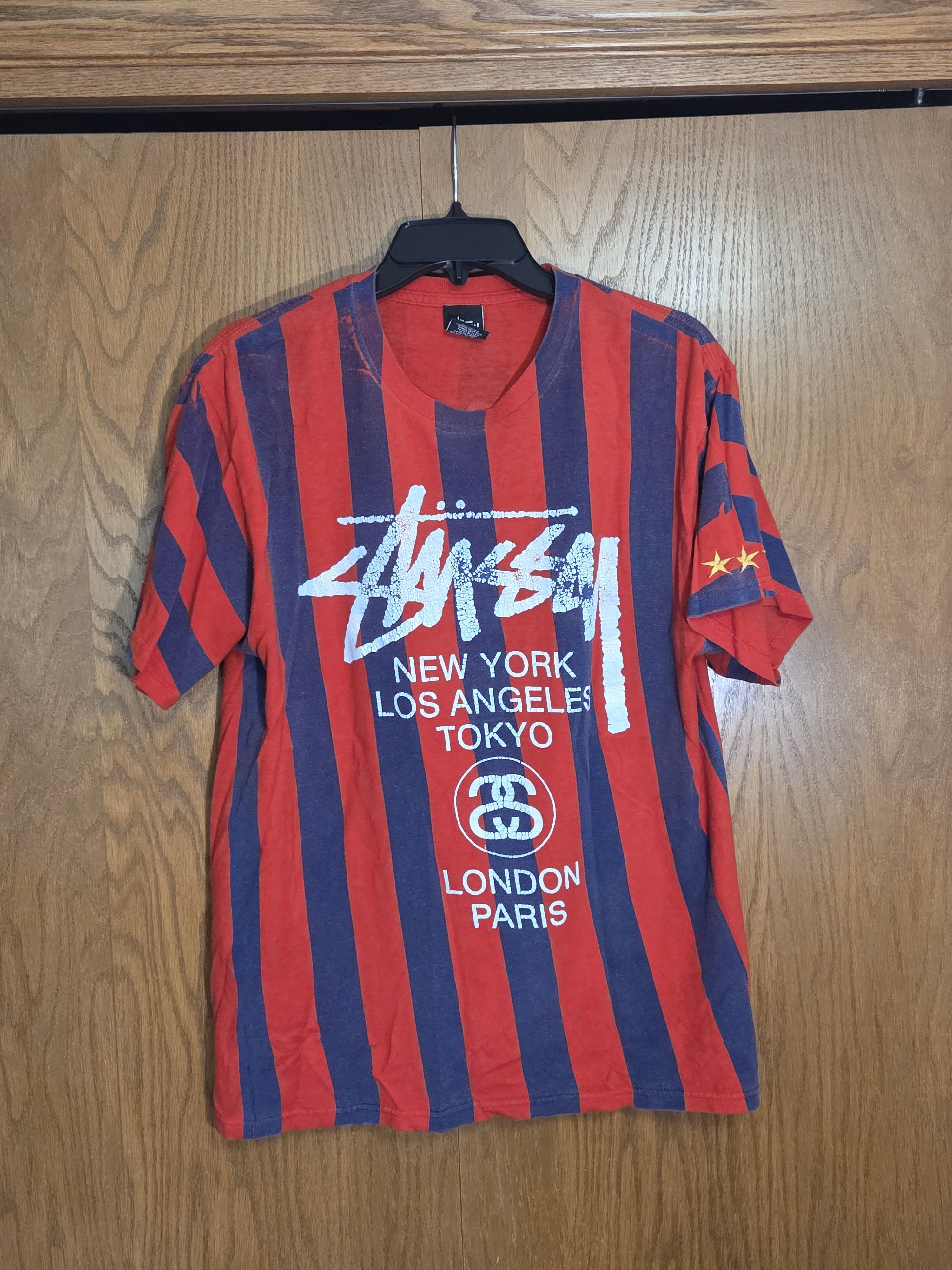 Stussy Stussy World Tour Barcelona Tee Size US M / EU 48-50 / 2 - 1 Thumbnail