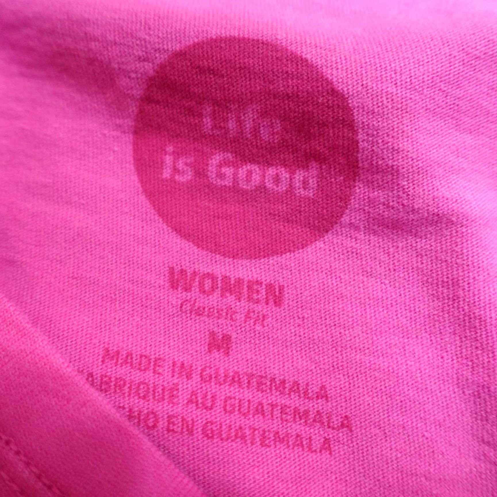 Life is Good Life is Good Womens Shirt Medium Pink Sunshine on My Mind T-Shirt Crew Neck Short Sleeve Cotton Regular Womens Size M / US 6-8 / IT 42-44 - 2 Thumbnail