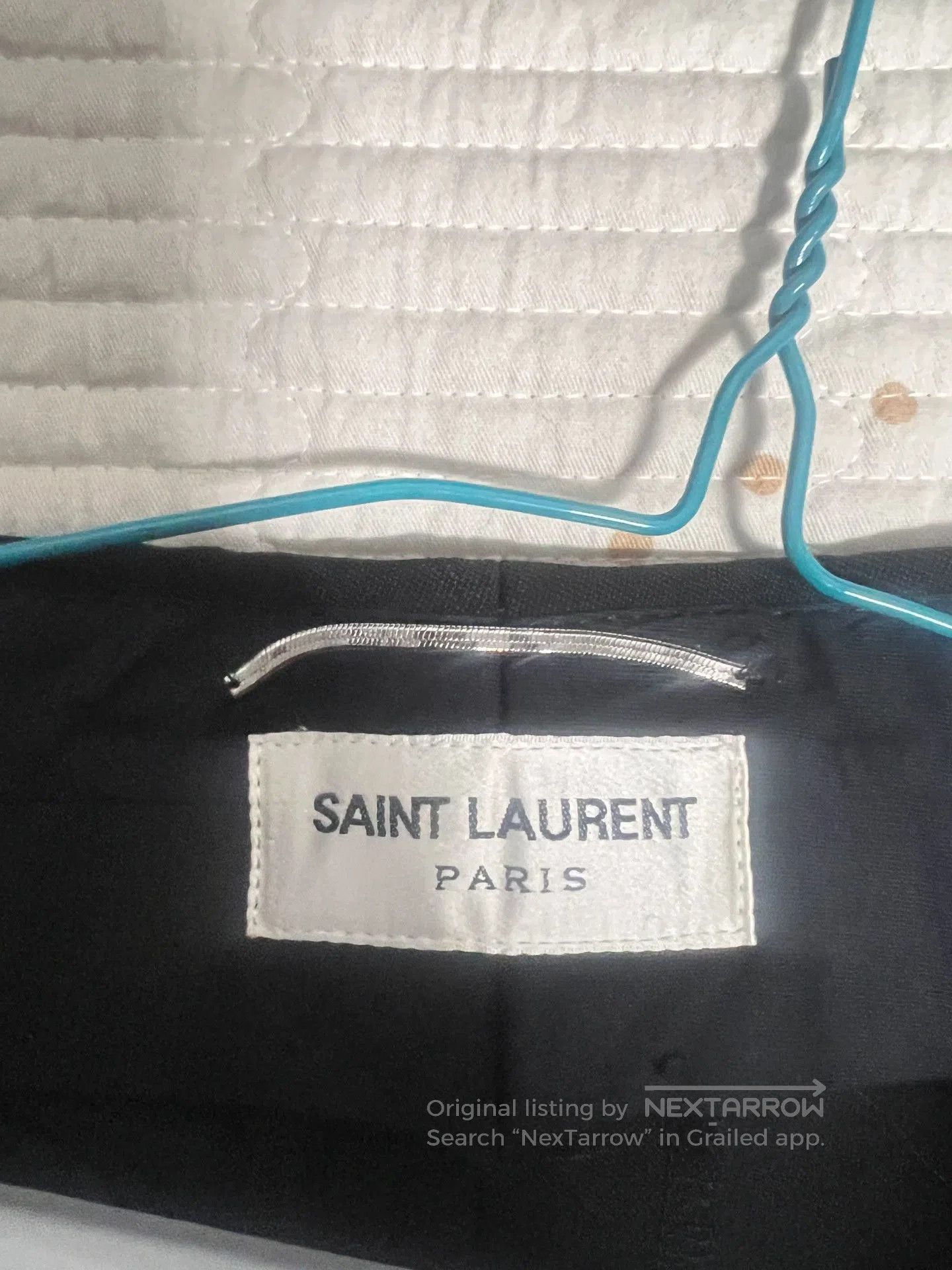 Saint Laurent Paris Saint Laurent Black Formal Pants Size 44. Size US 28 / EU 44 - 2 Thumbnail