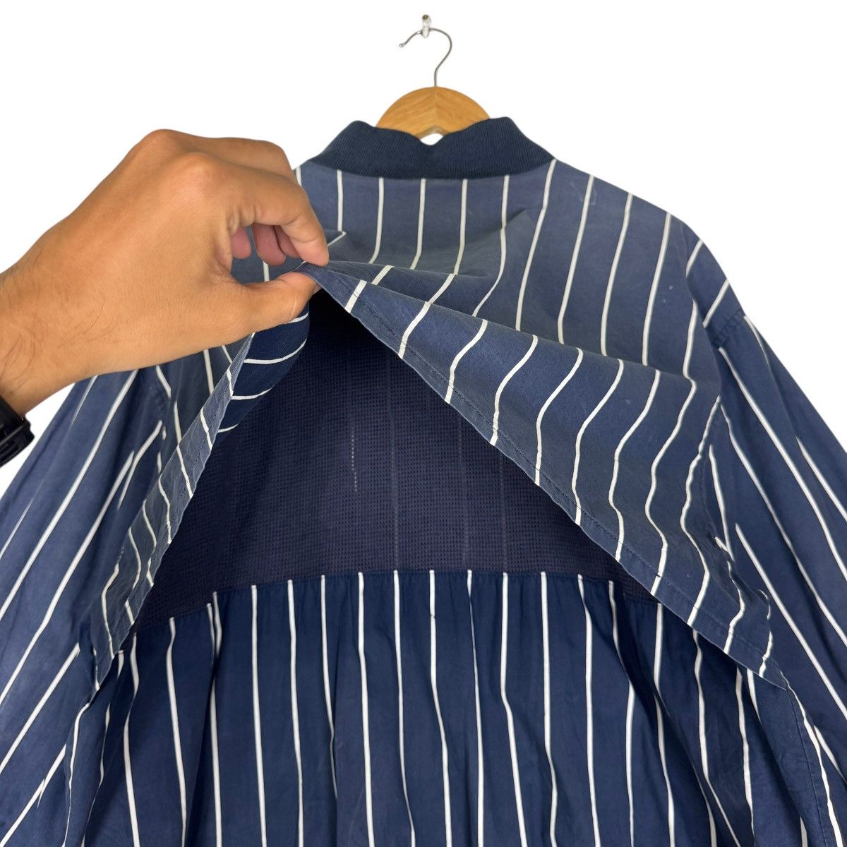 Polo Ralph Lauren Polo By Ralph Lauren Stripes Bomber Jacket Size US XL / EU 56 / 4 - 12 Thumbnail