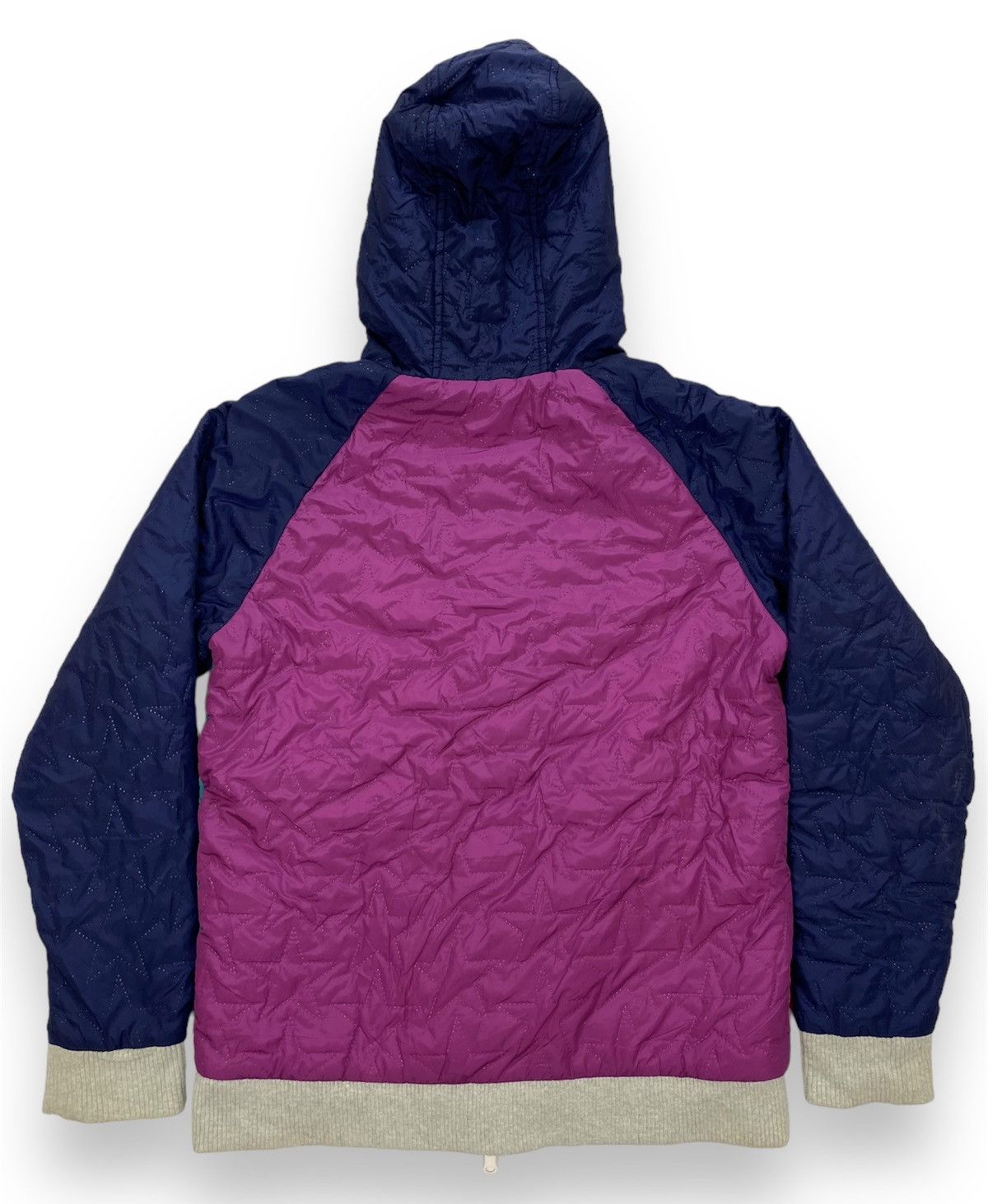 Japanese Brand Laundry Reversible Full Zip Hooded Jacket Size US XS / EU 42 / 0 - 4 Thumbnail