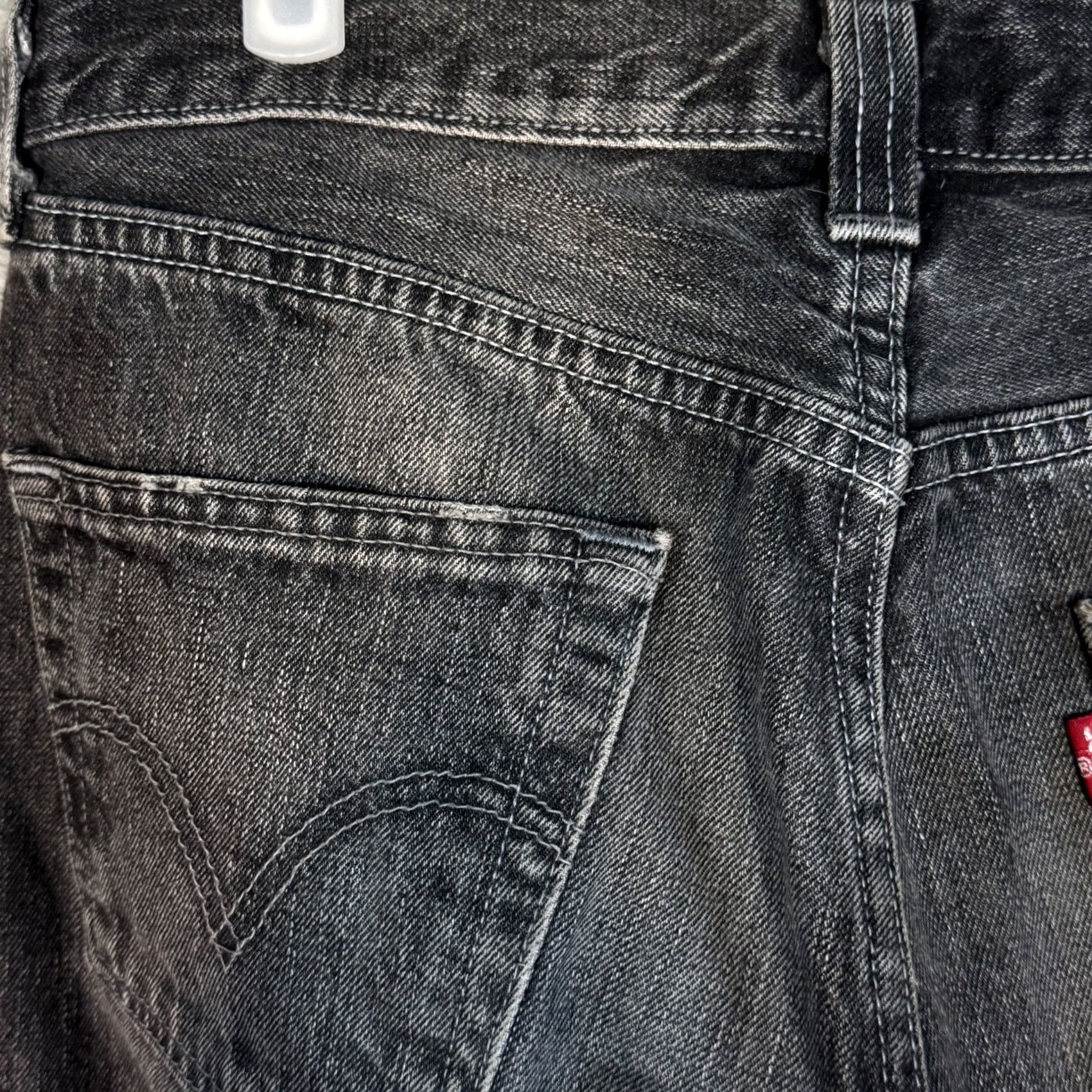 Levi's Levi’S 501 Mens Jeans – Black Denim, Button Fly, 29x32 Size US 29 - 6 Thumbnail