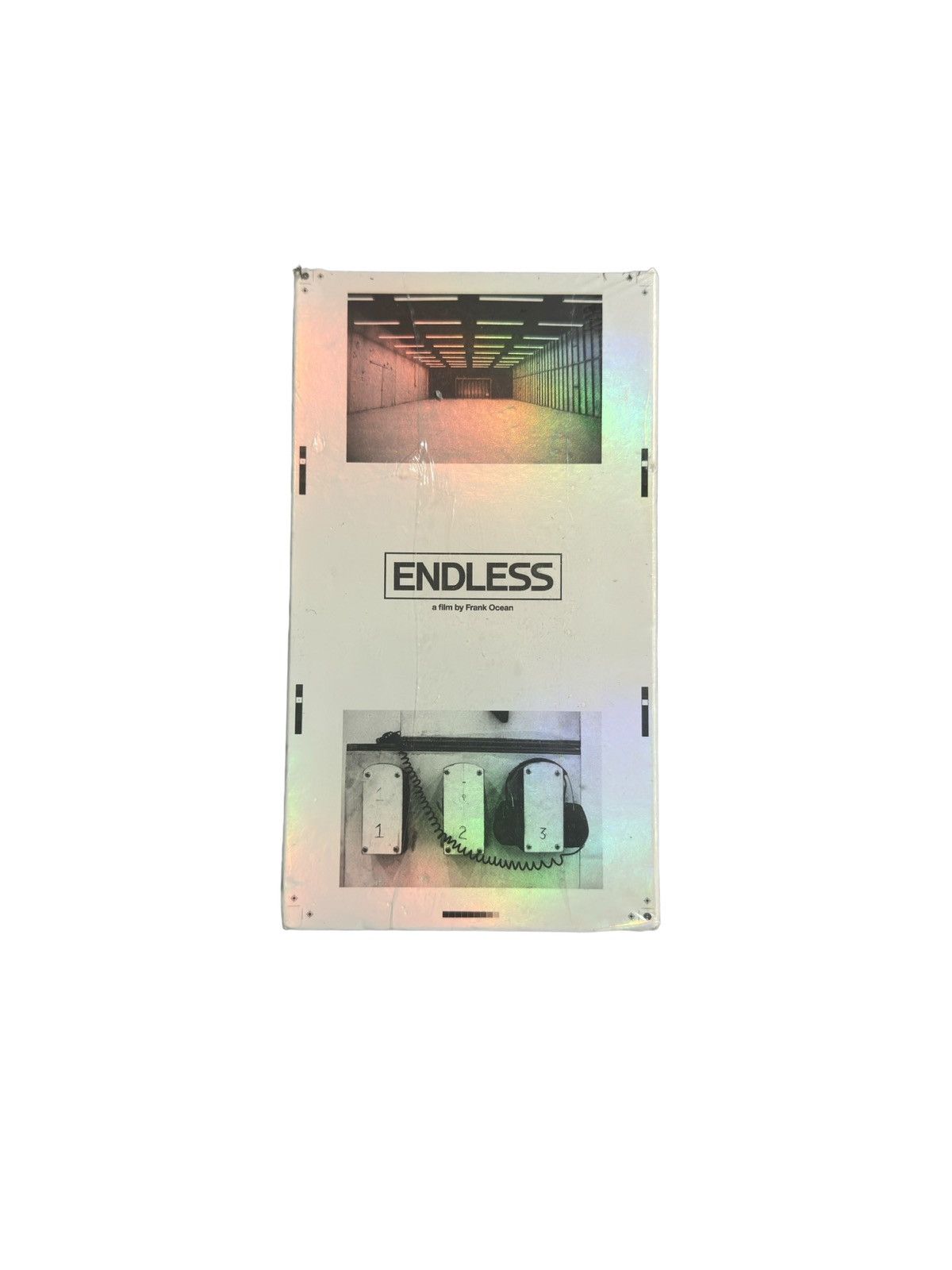 image of Frank Ocean Endless Vhs Tape Sealed in White, Men's