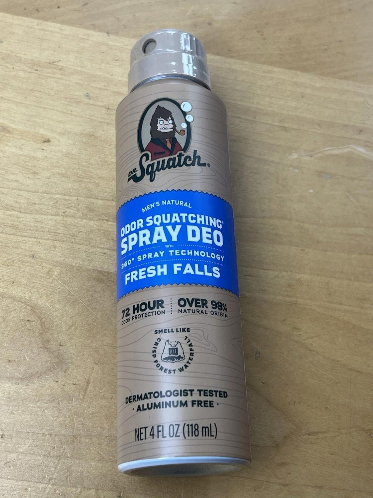 Other Dr. Squatch Spray Deodorant Aluminum Free Fresh Falls 4 oz Size ONE SIZE - 2 Thumbnail