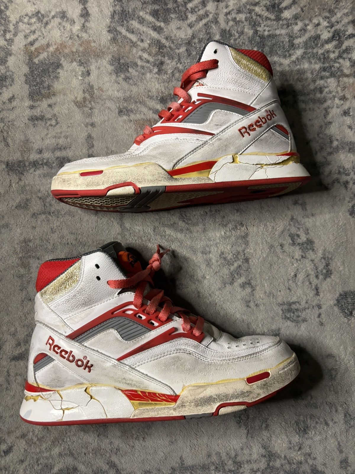 Maison Margiela × Reebok Maison Margiela Pump Tz Deadstock Hi Tops Size US 10 / EU 43 - 1 Thumbnail