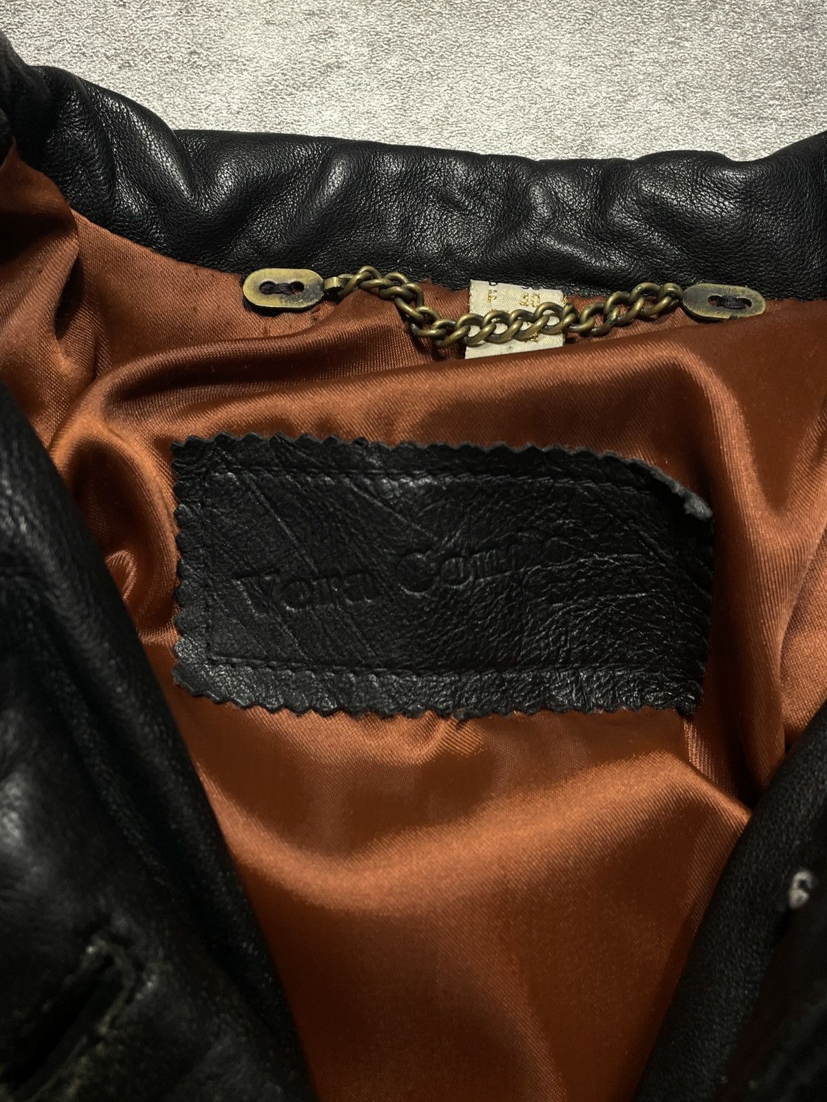 Vintage RARE🔥Vintage Y2K Real Genuine Leather Jacket Avant Garde Size XL / US 12-14 / IT 48-50 - 6 Thumbnail