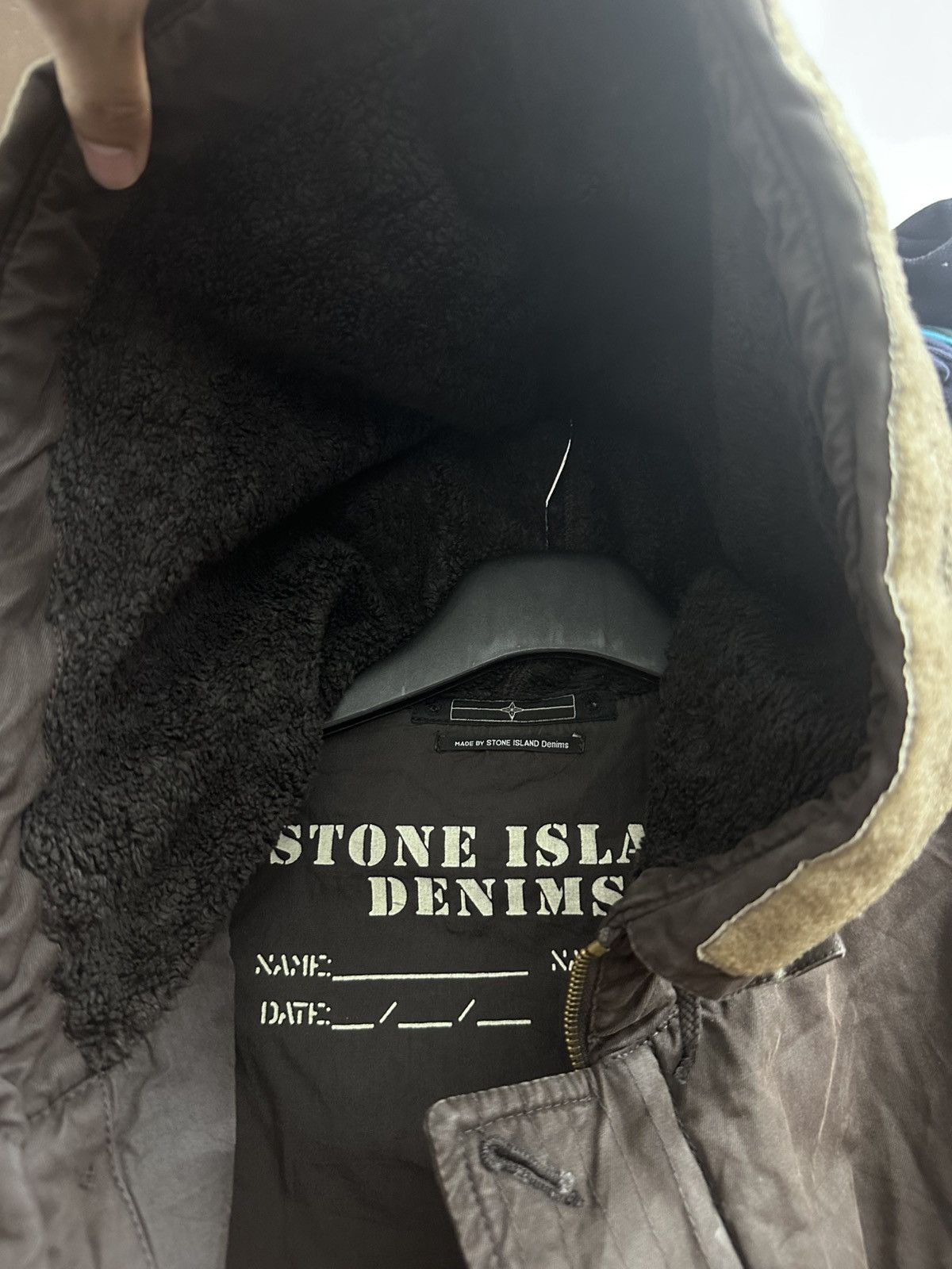 Stone Island Vintage Stone Island Denims Naval Overcoat Jacket Size US L / EU 52-54 / 3 - 10 Thumbnail