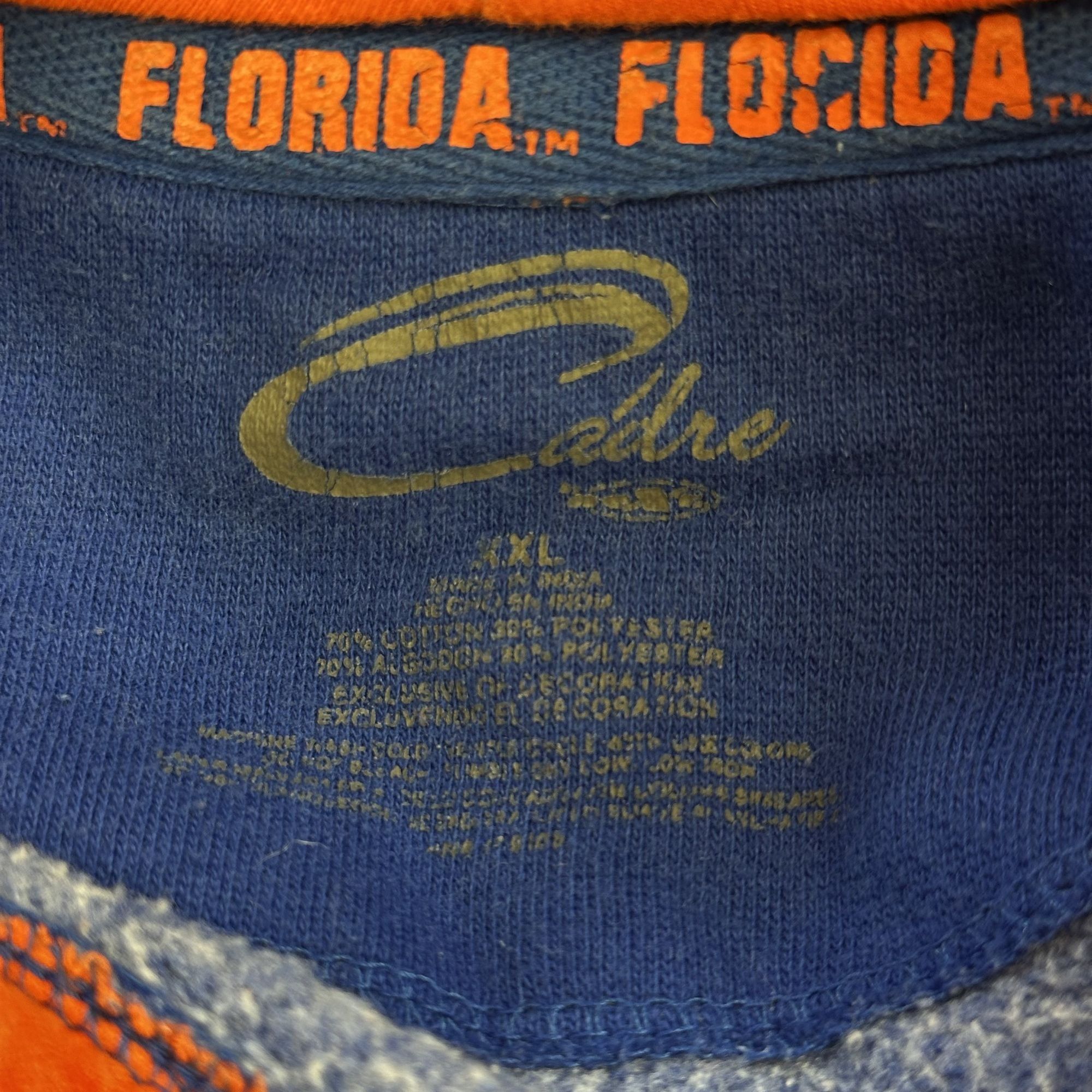 Vintage Florida Gators Blue Hoodie XL Sportswear Cotton/Polyester Size US XL / EU 56 / 4 - 3 Thumbnail